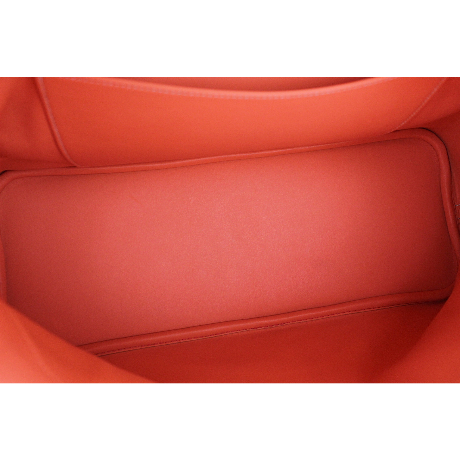 Bolide 35 Taurillon Clemence Crevette Handbag