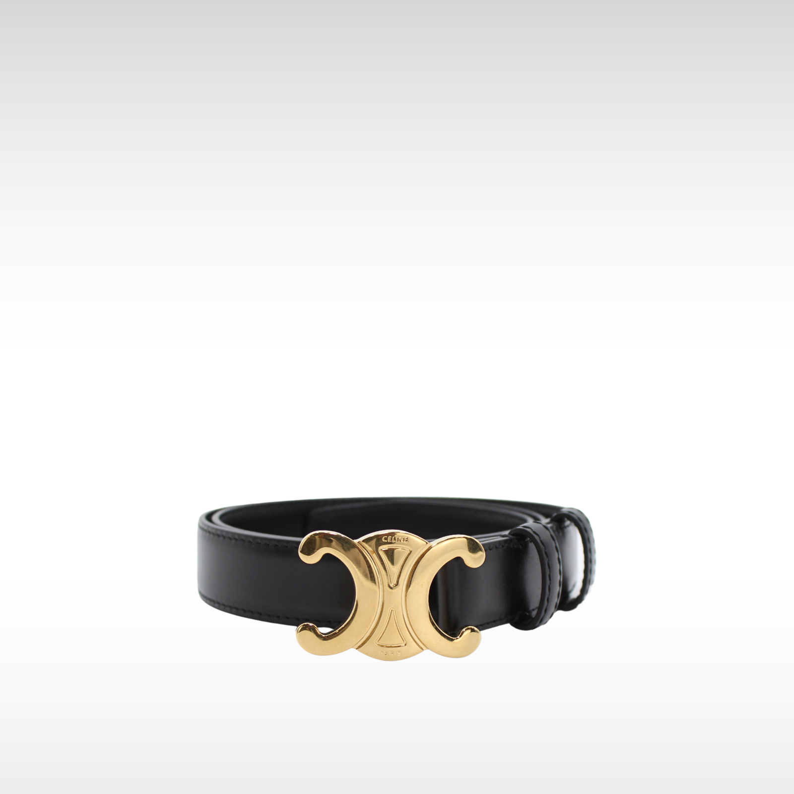 Medium Triomphe 75 25mm Calf Belt