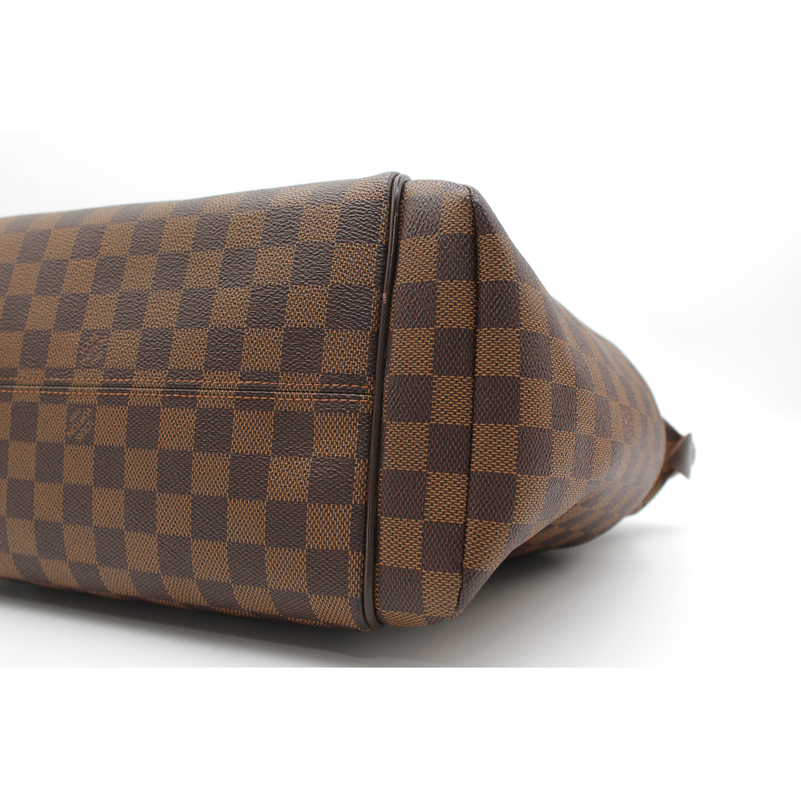 Totally MM Damier Coated Canvas Ebene Shoulder Bag