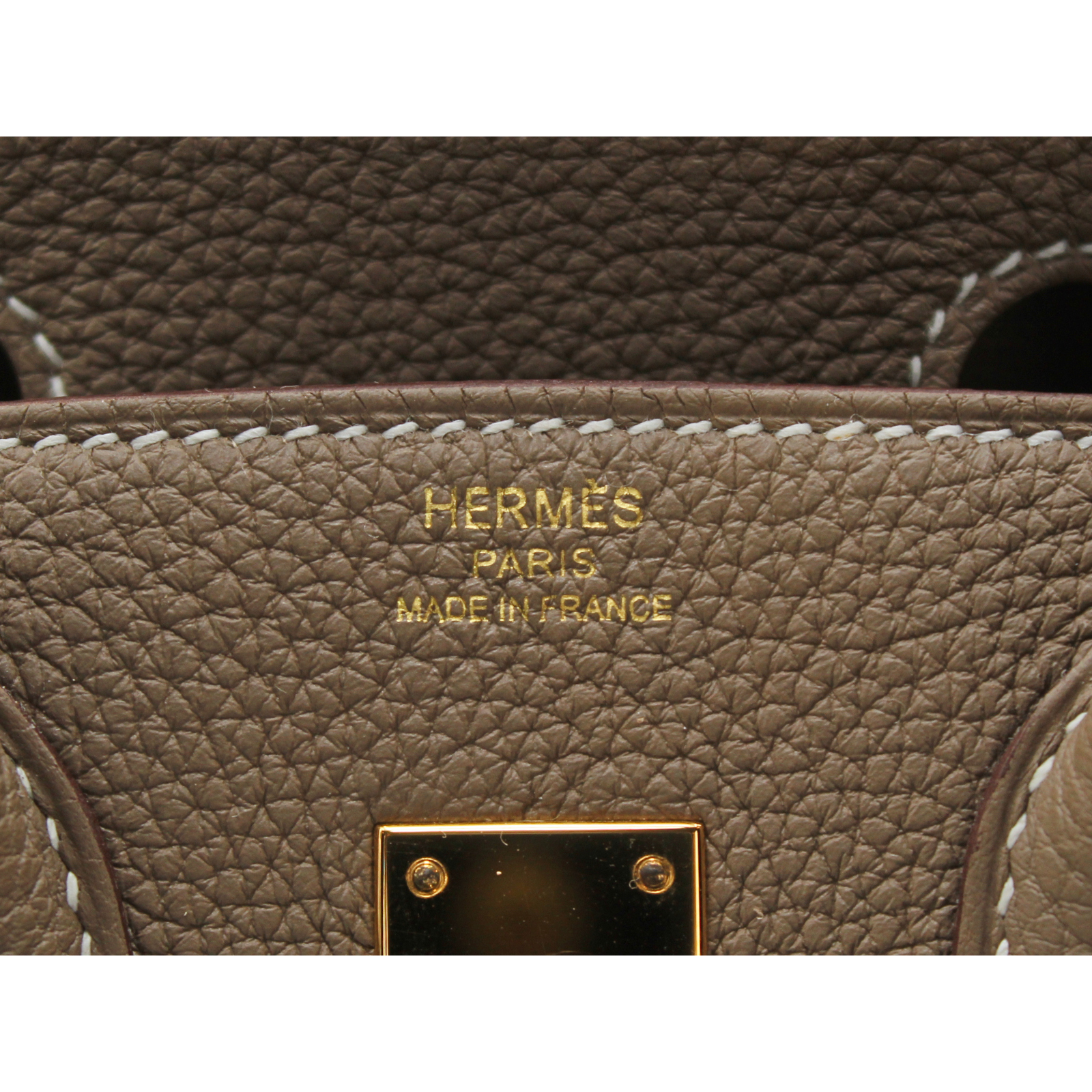 Birkin 25 Togo Etoupe Handbag
