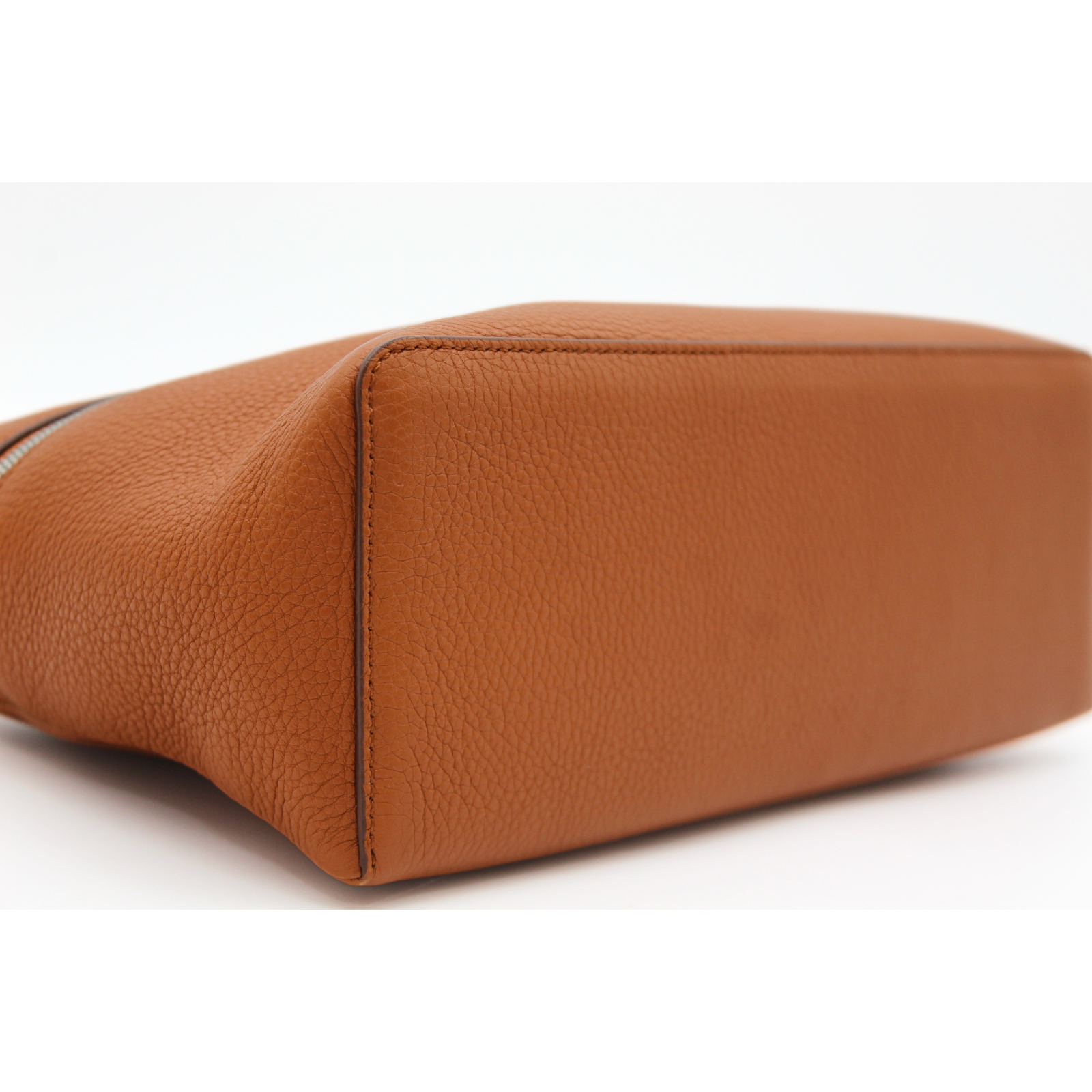 Extra Pocket L27 Calf Brown + White Handbag