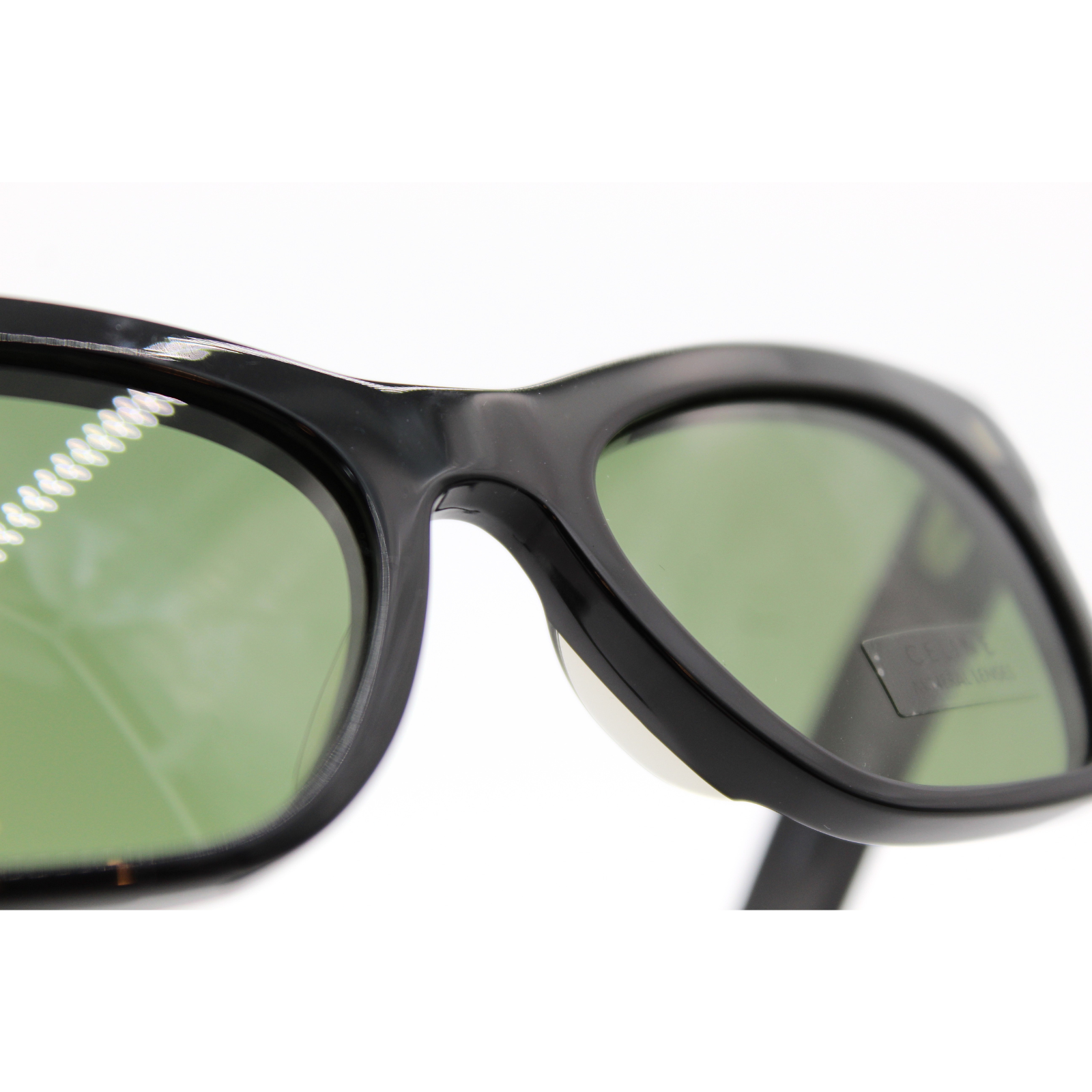 Cat Eye Plastic Black Sunglasses