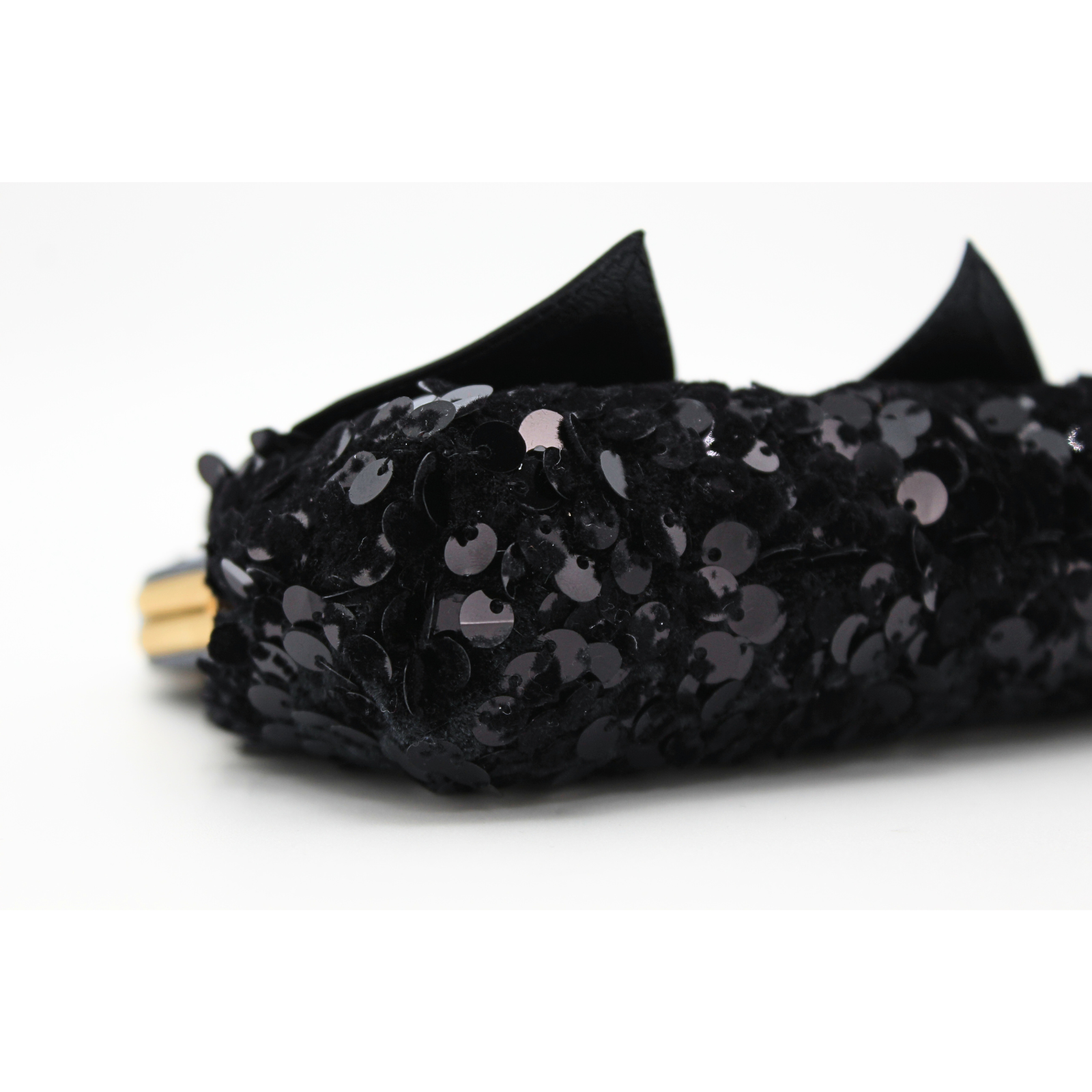 Sequin Black Shoulder Bag