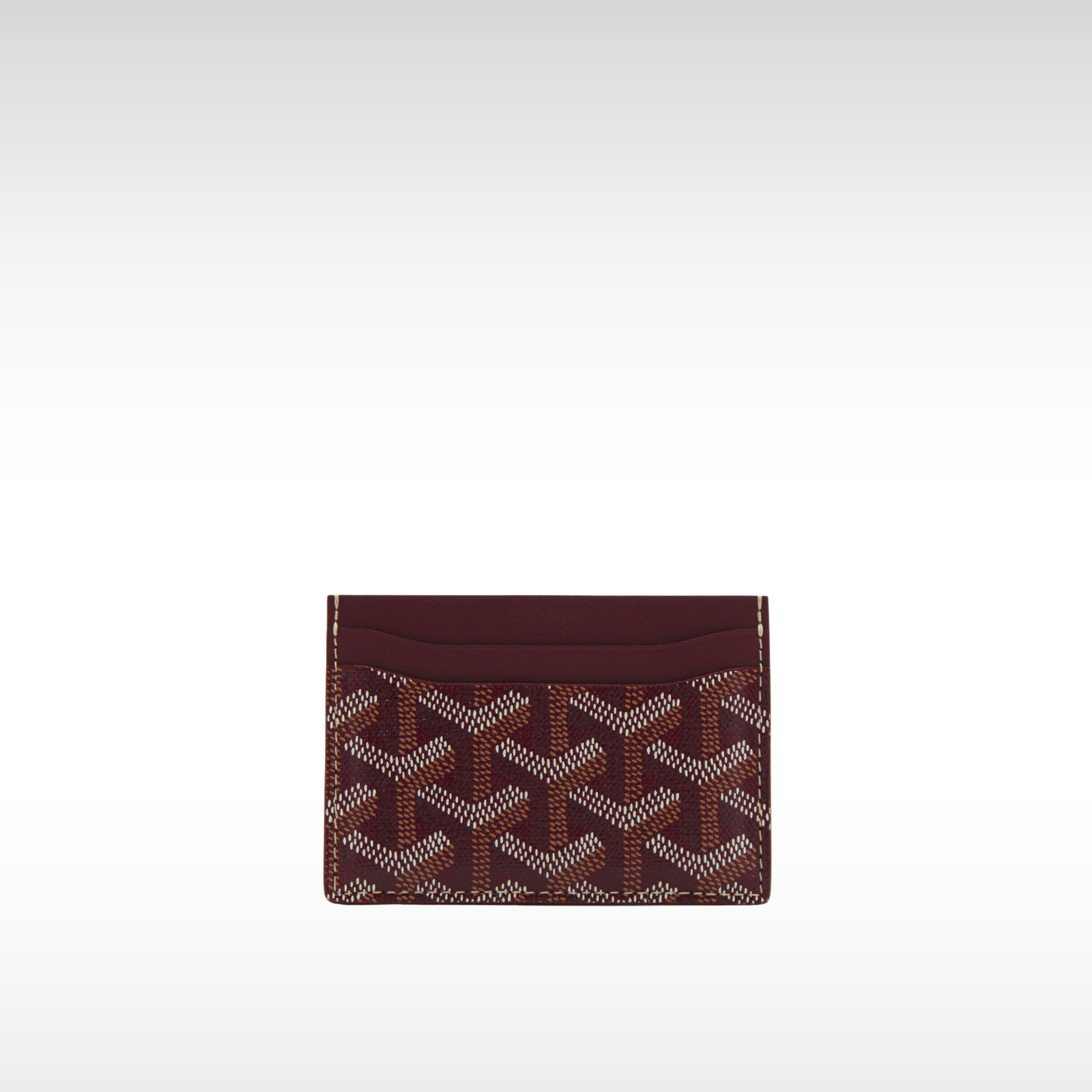 Saint Sulpice Burgundy Card Case