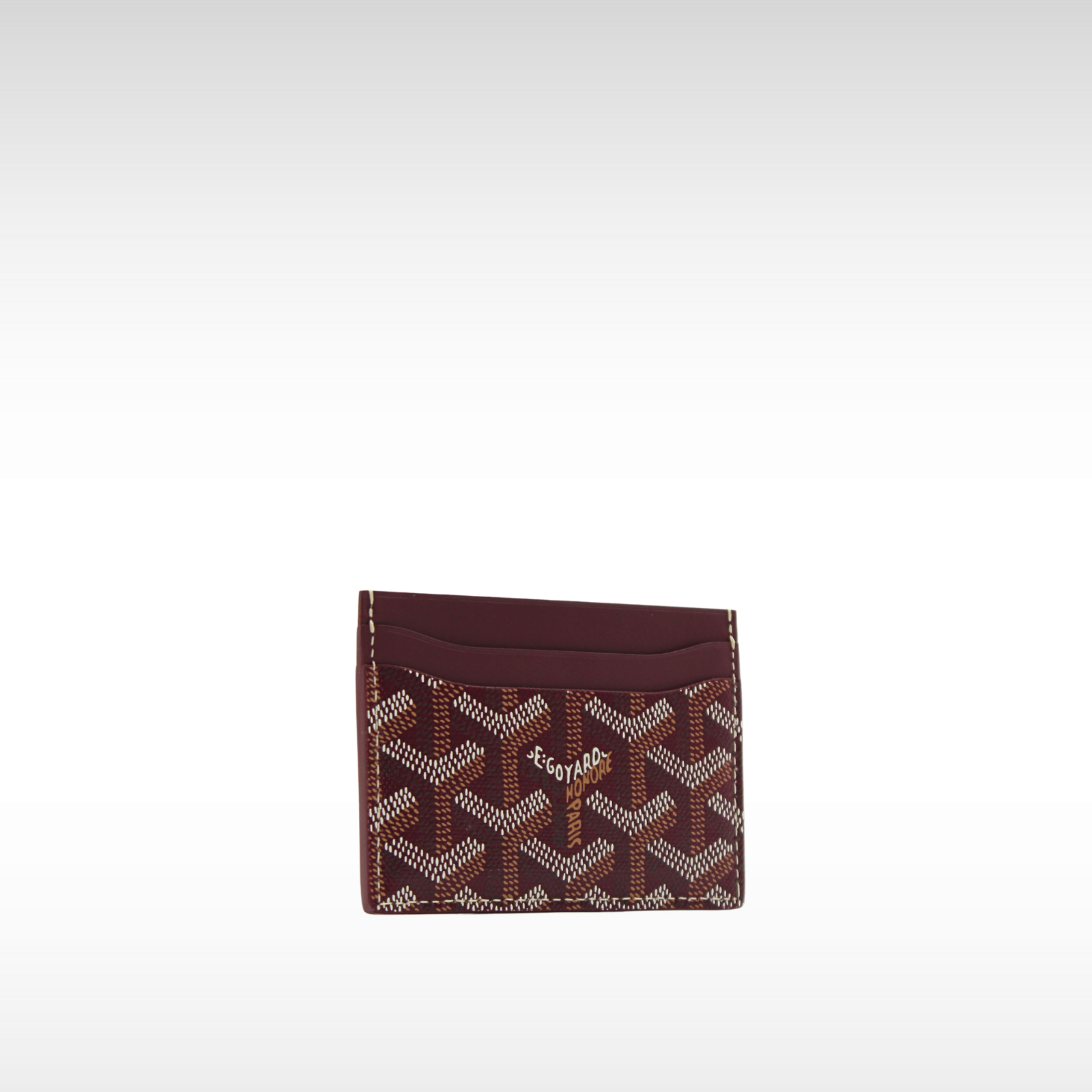 Saint Sulpice Burgundy Card Case