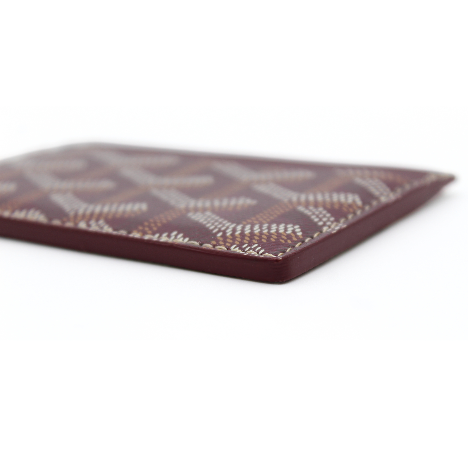 Saint Sulpice Burgundy Card Case