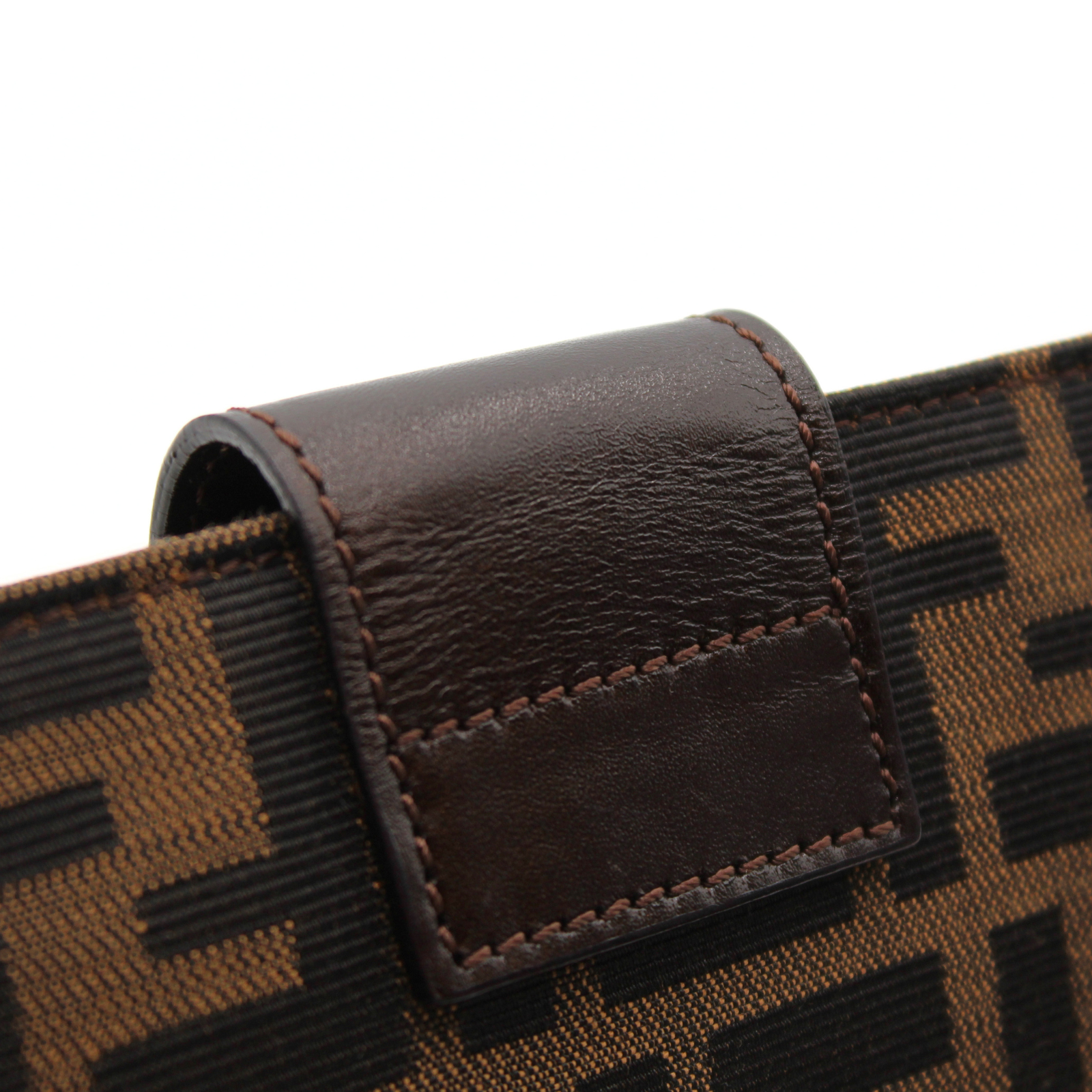 Zucca Canvas Brown Crossbody Bag