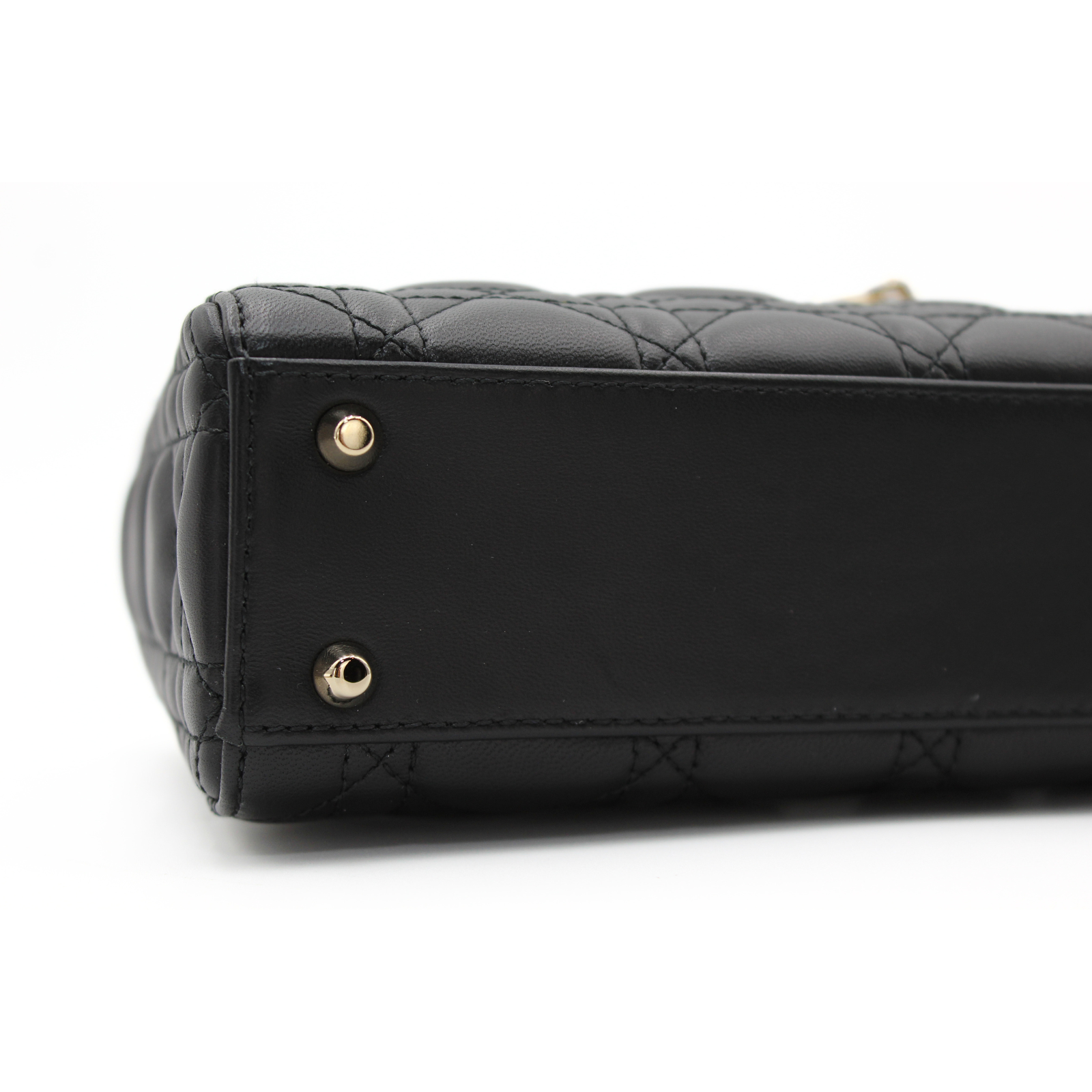 Lady Dior Mini Lamb Handbag