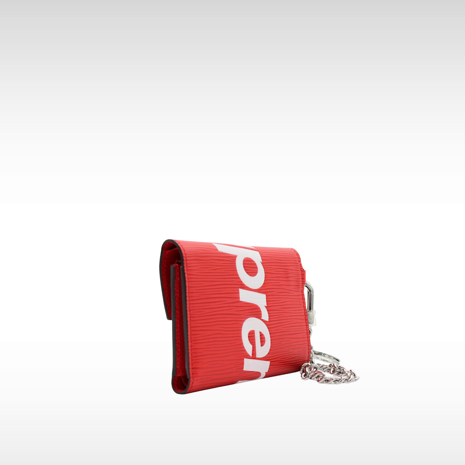 Chain Wallet Louis Vuitton X Supreme Epi Wallet on Chain