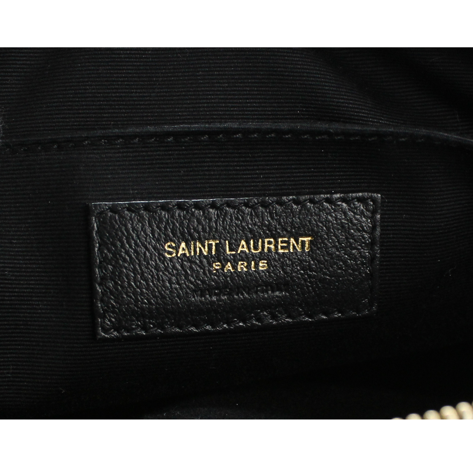 Lou Medium Calf Black Crossbody Bag