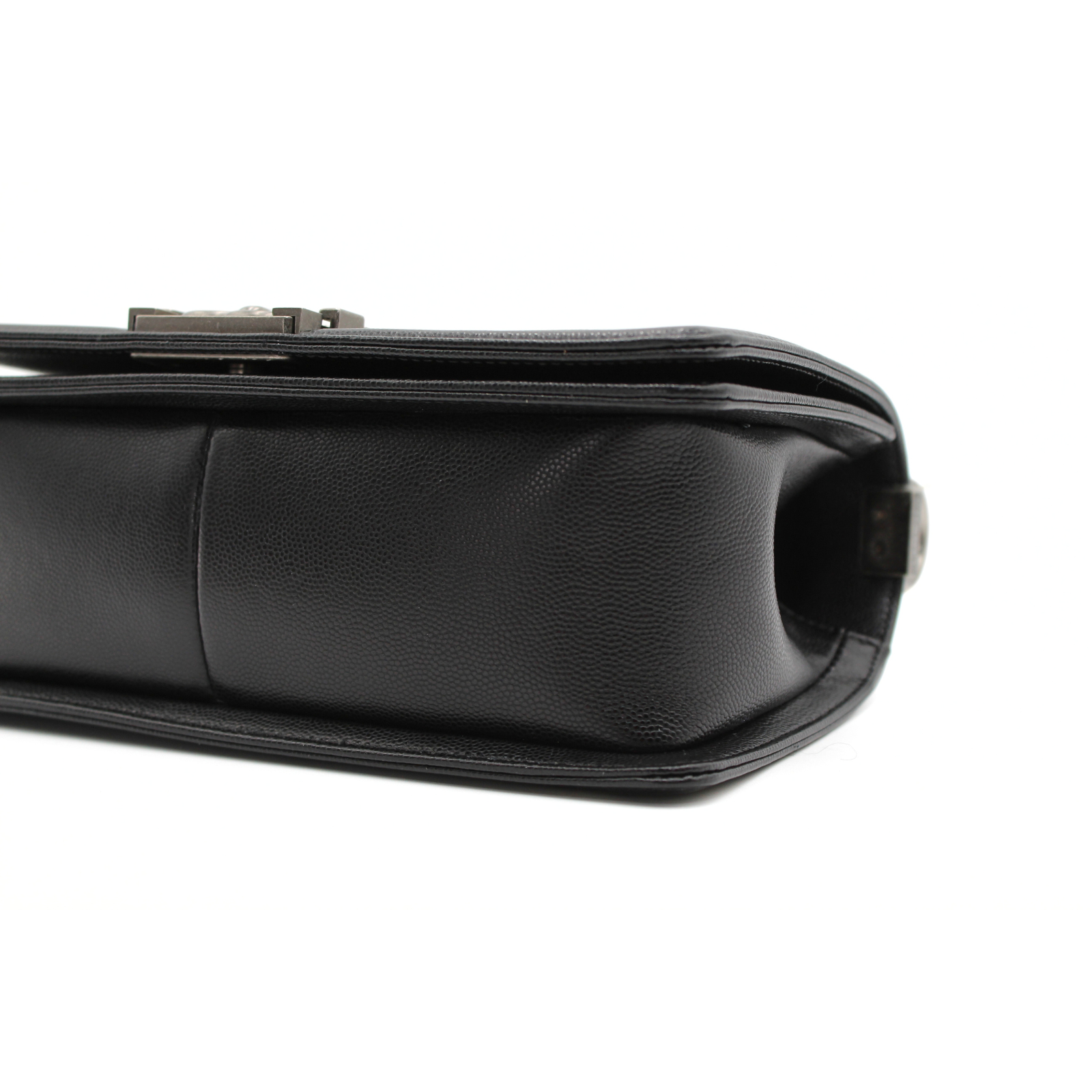 Boy Chanel Caviar Black Shoulder Bag