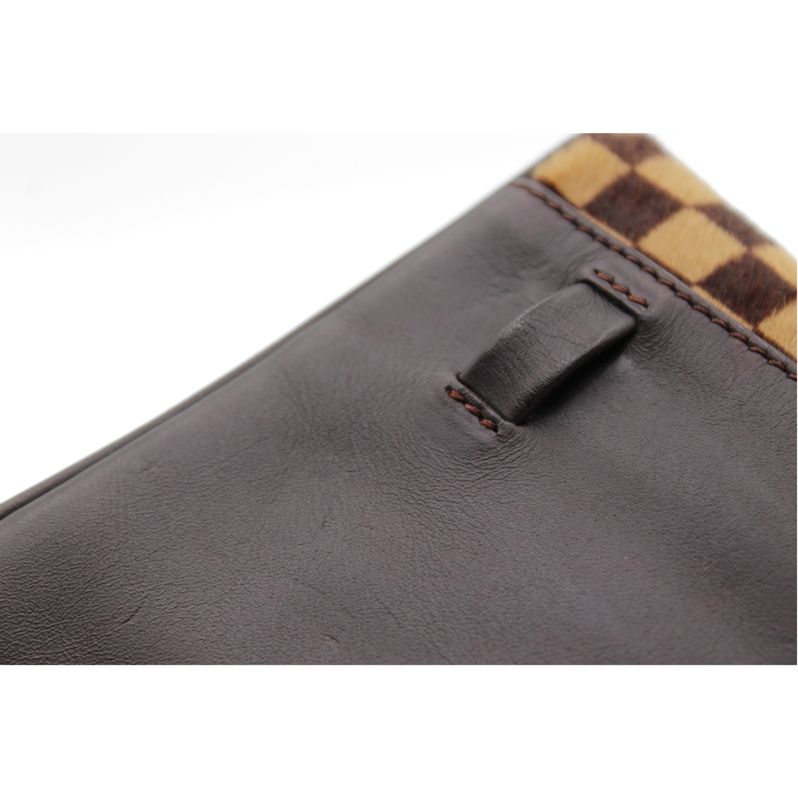 Gazelle Damier Sauvage Shoulder Bag