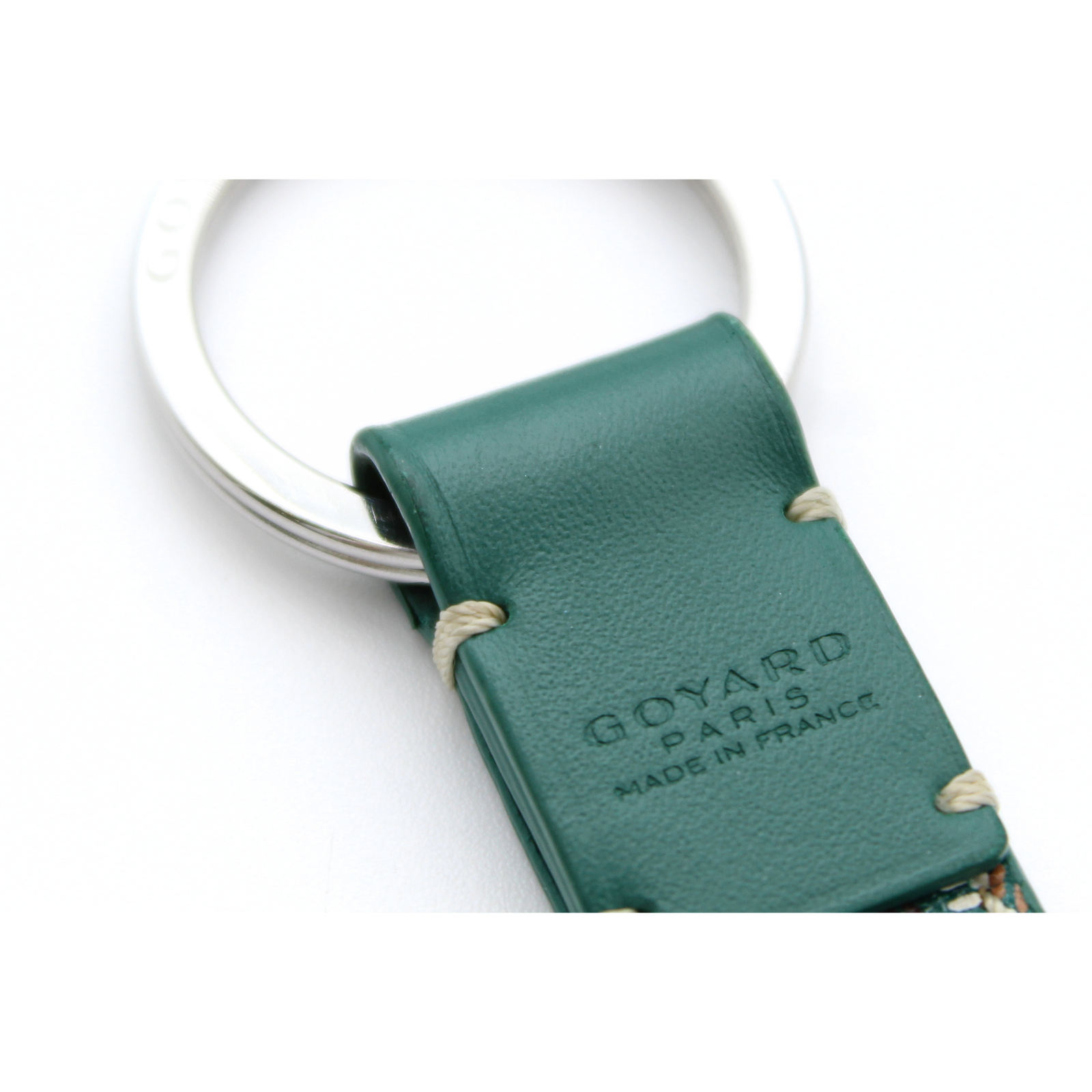 Mousqueton Green Key Ring
