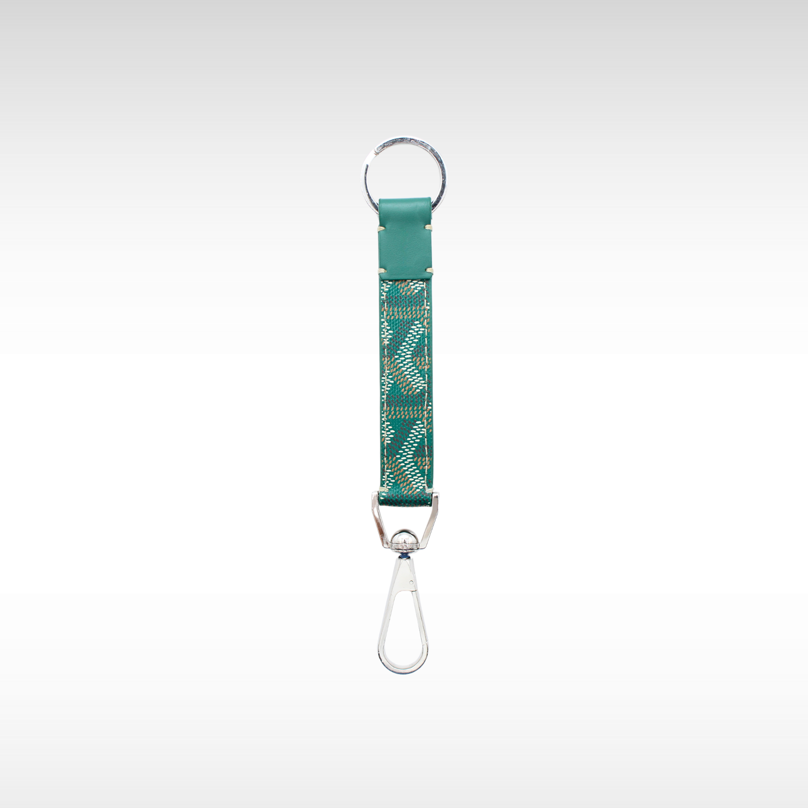 Mousqueton Green Key Ring