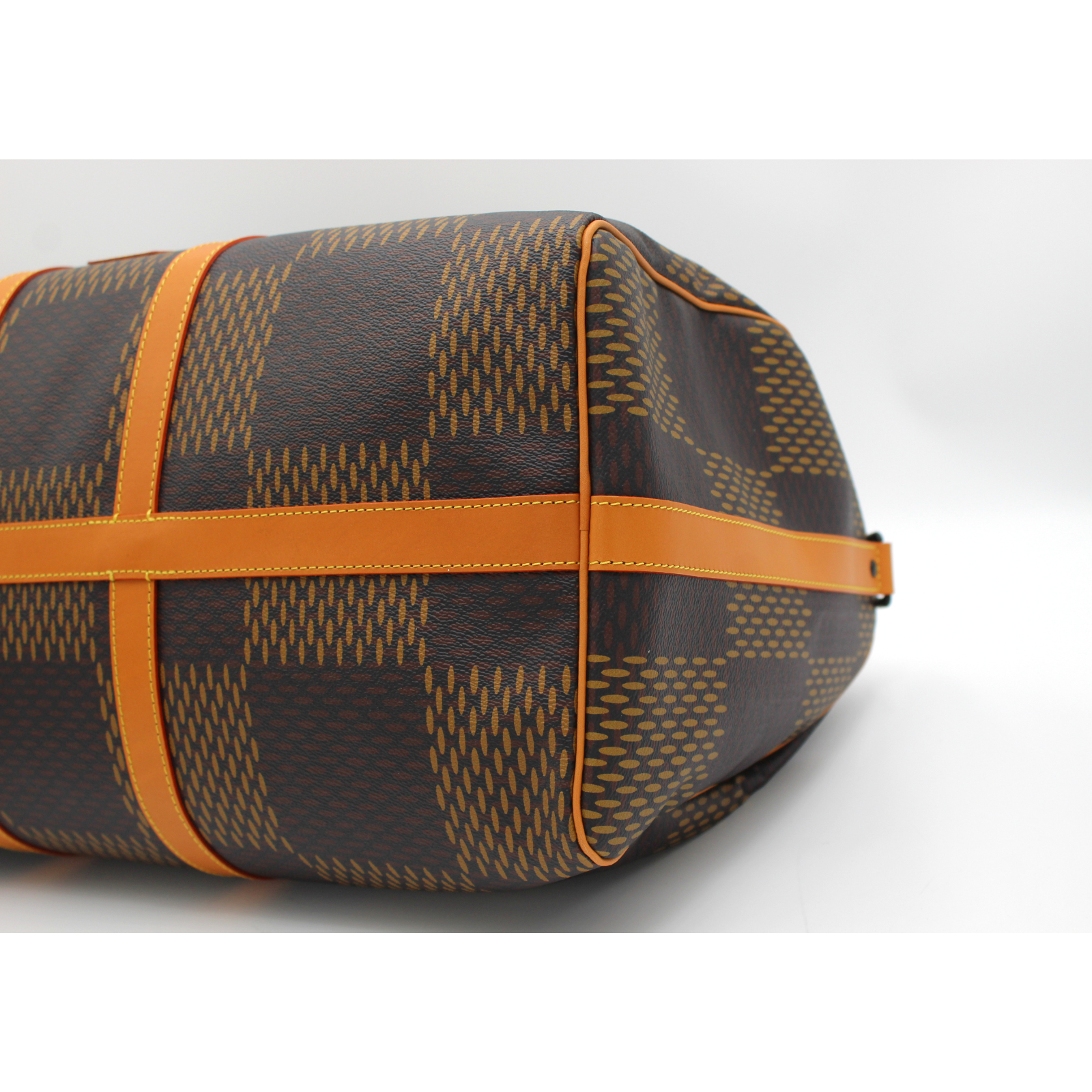 Keepall Bandoulière 50 Giant Damier Ebene Duffle Bag