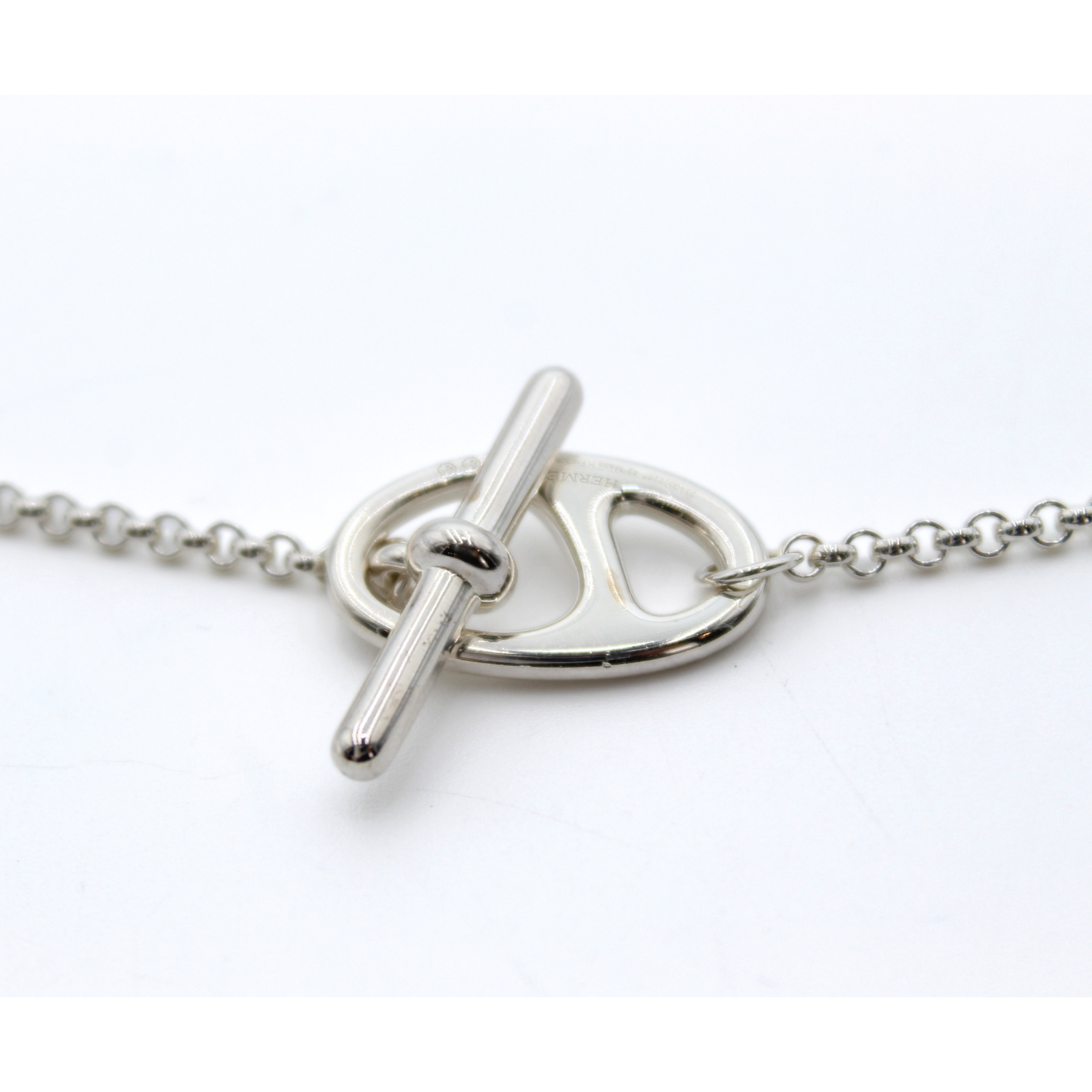 Chaine D'ancre Punk 42 Silver Necklace