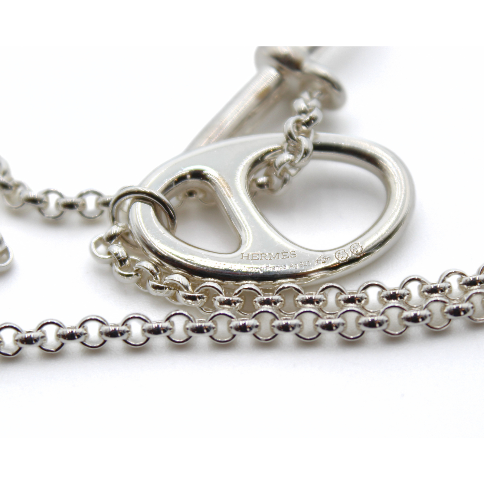 Chaine D'ancre Punk 42 Silver Necklace