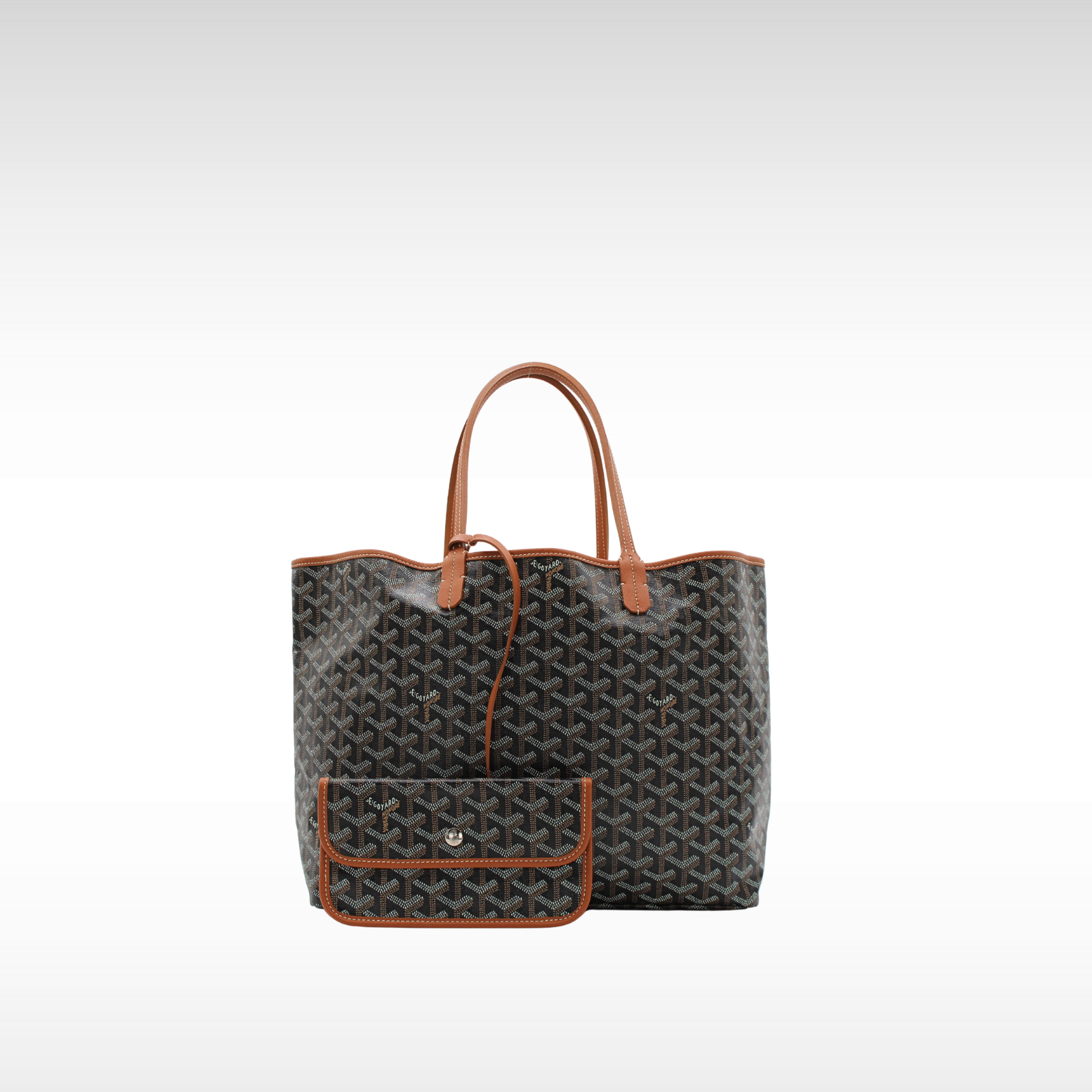 Saint Louis PM Coated Canvas Tote Bag