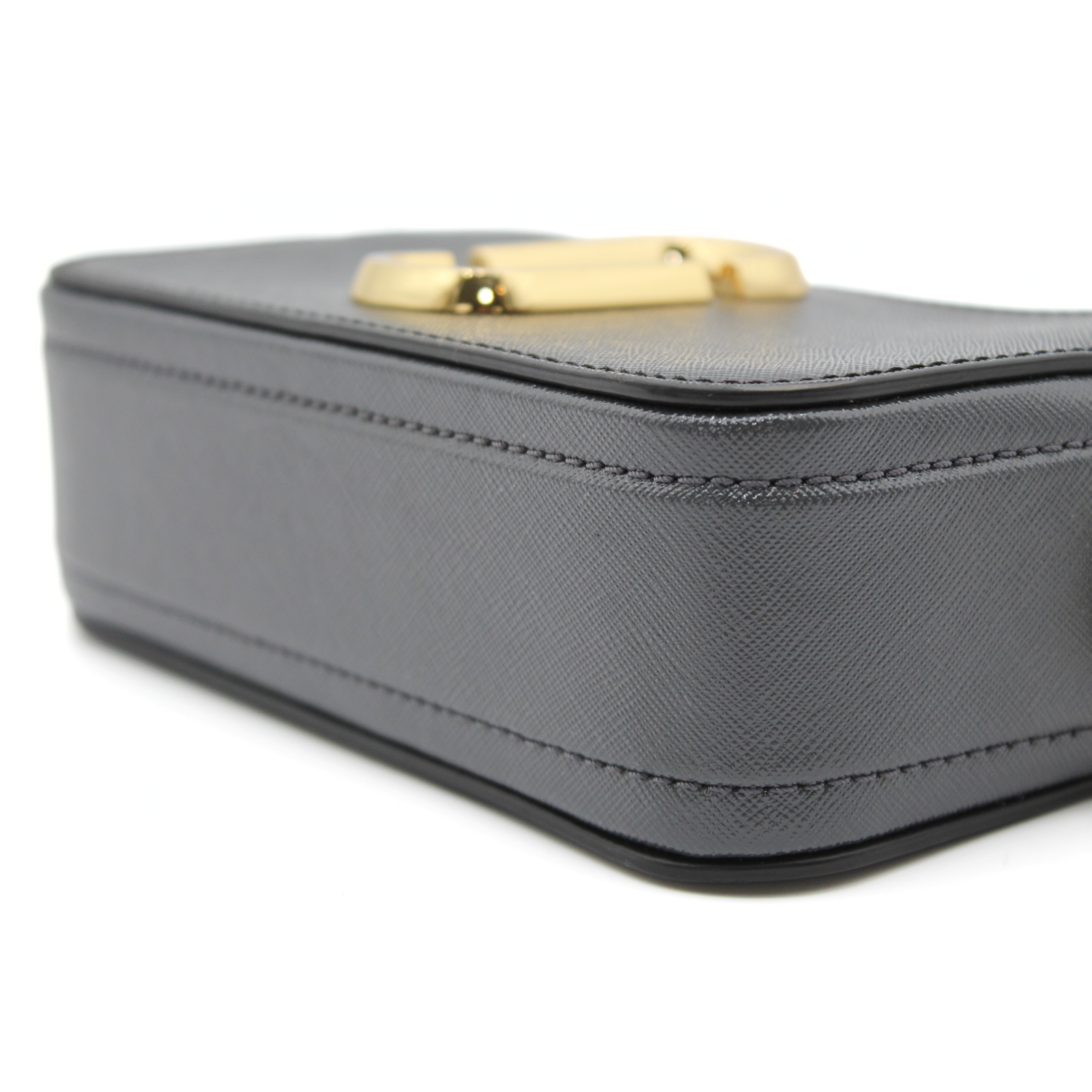 The Snapshot Calf Black Crossbody Bag