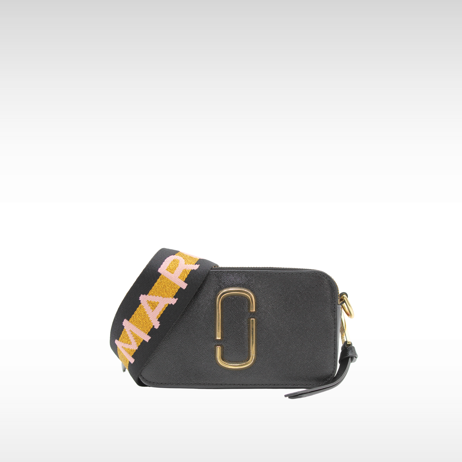 The Snapshot Calf Black Crossbody Bag