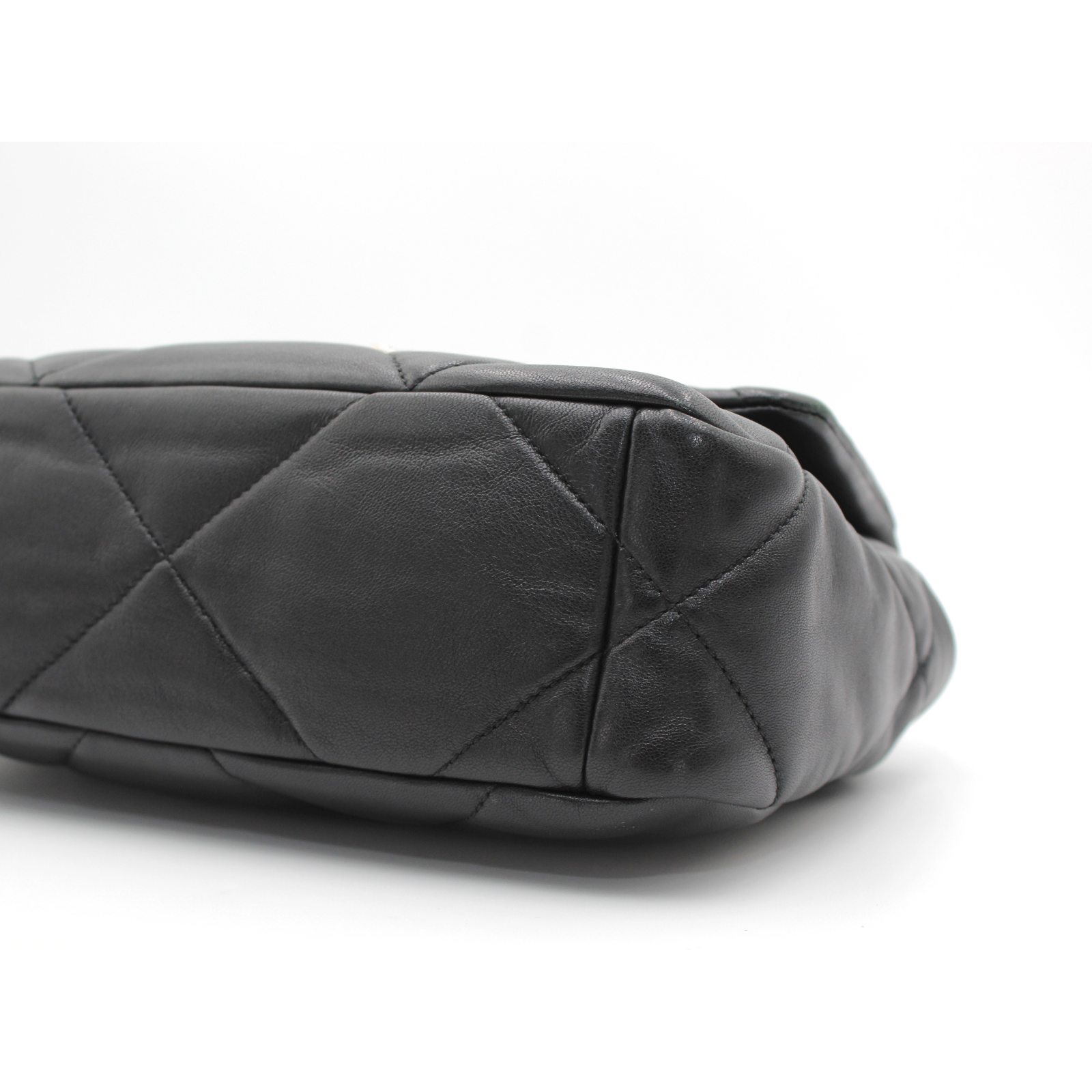Chanel 19 Lamb Black Shoulder Bag