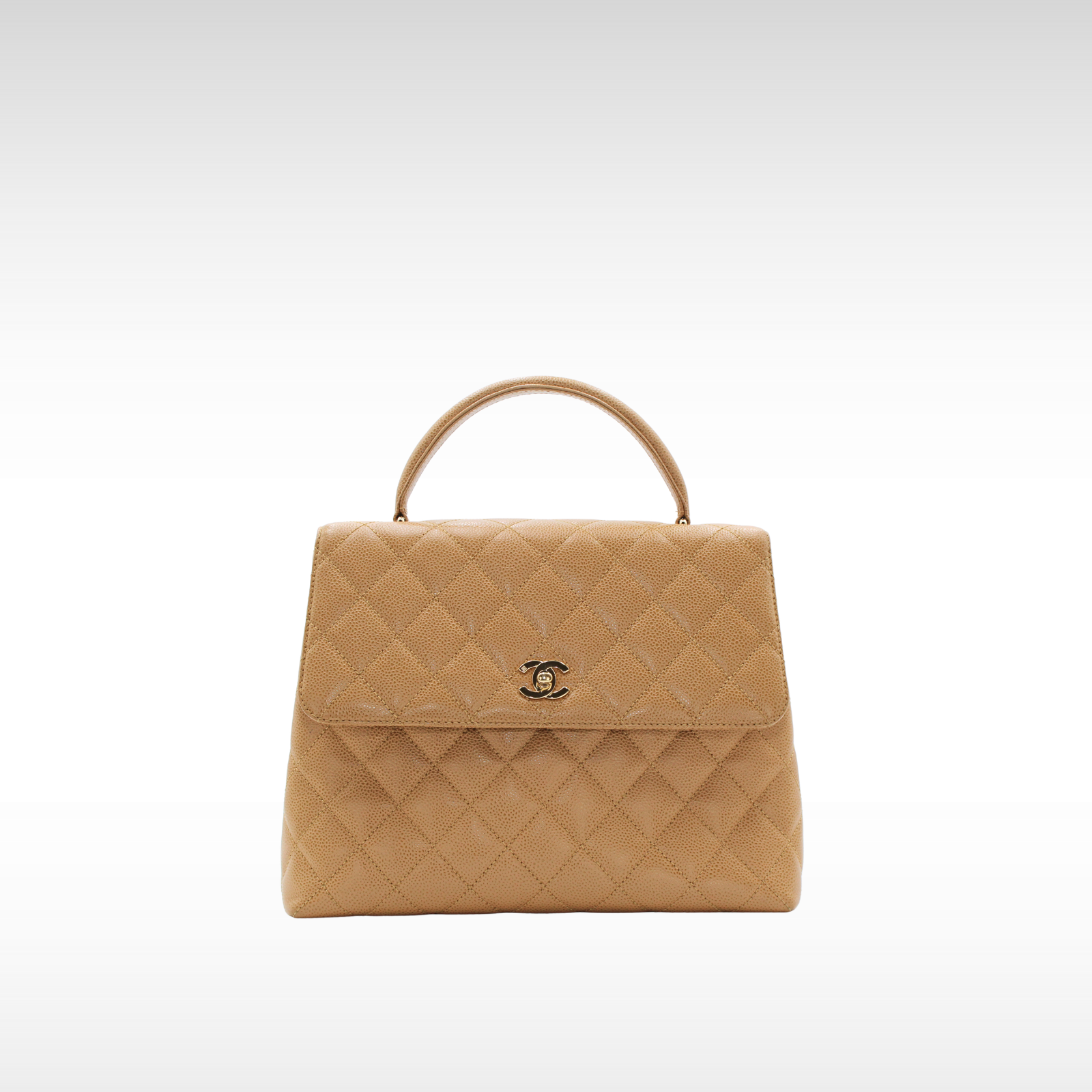 Caviar Beige Handbag