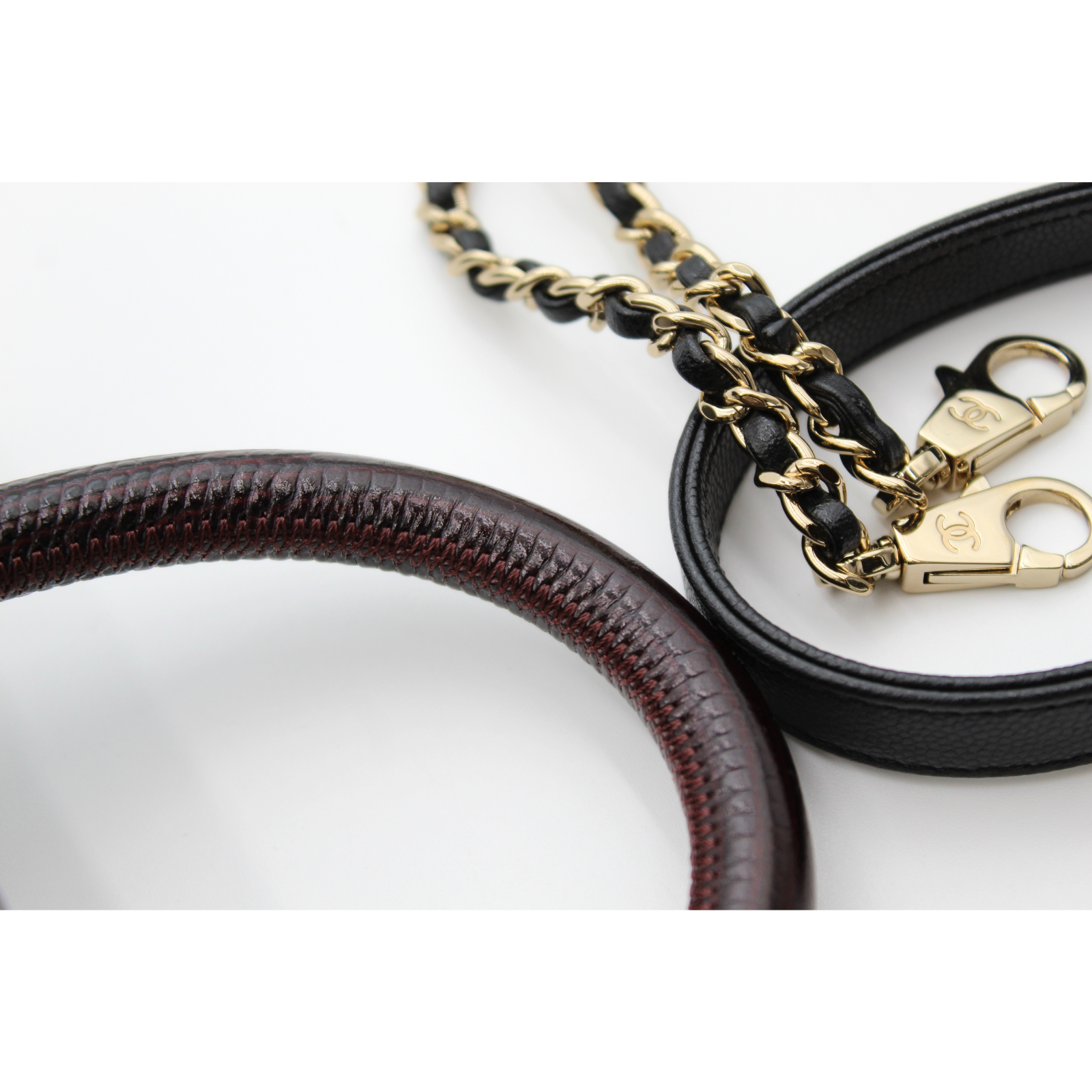 Coco Handle Small Caviar Black Handbag