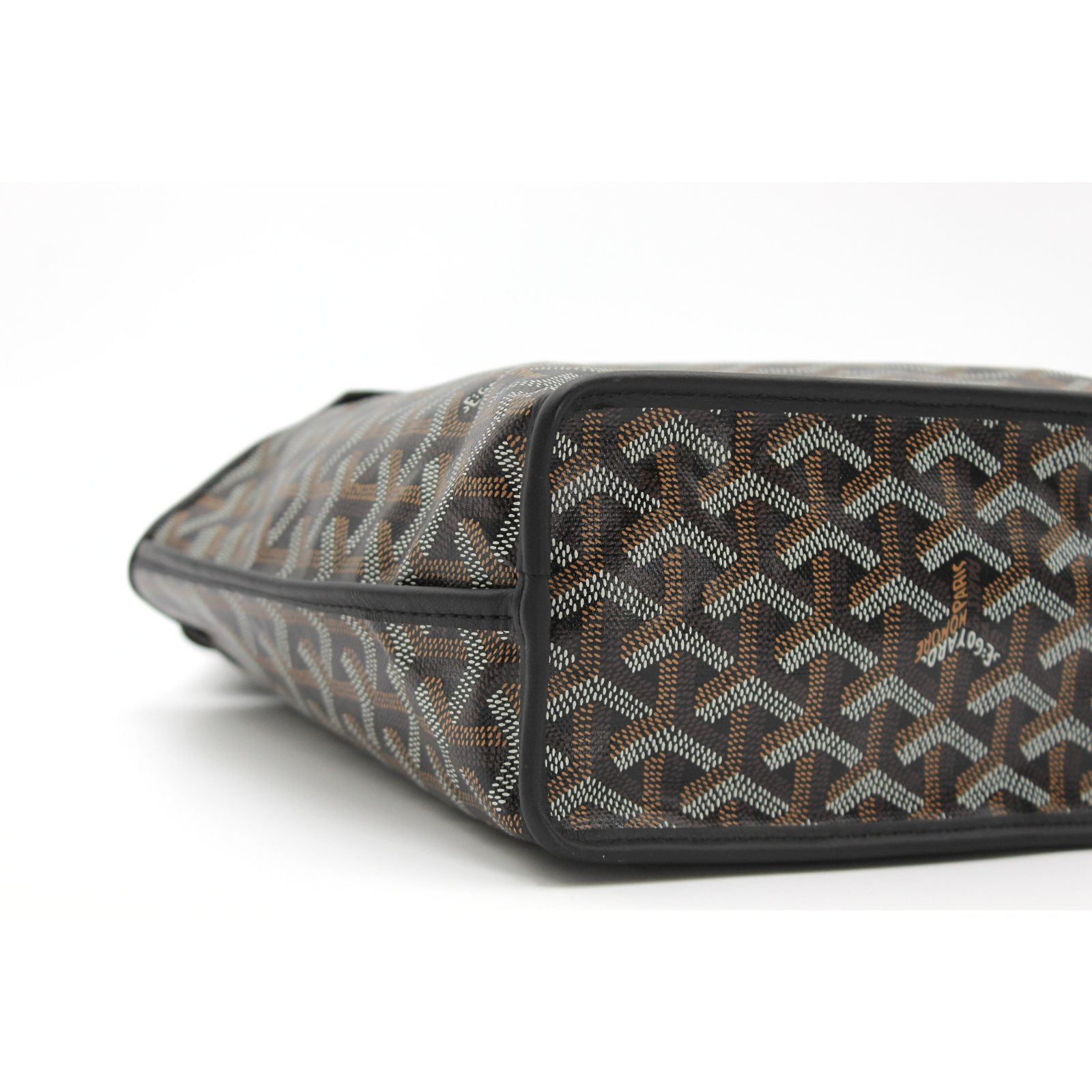 Anjou Mini Coeur Goyard Coated Canvas Tote Bag