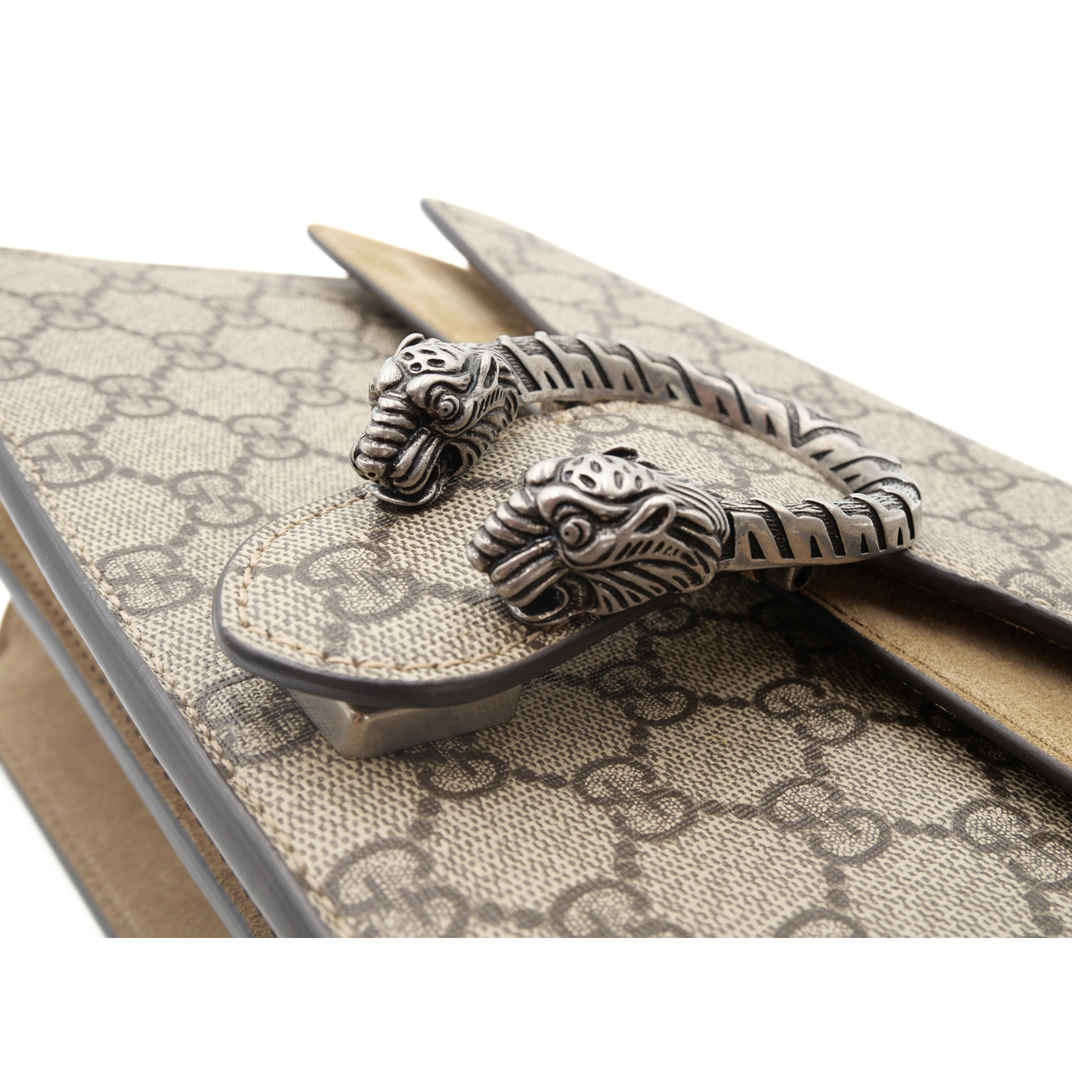 Dionysus Medium GG-Supreme Coated Canvas Handbag