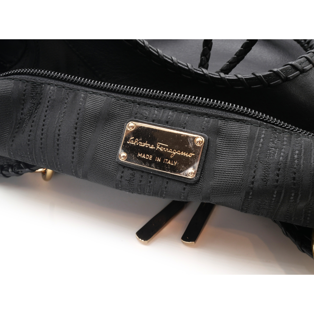 Ferragamo Calf Handbag