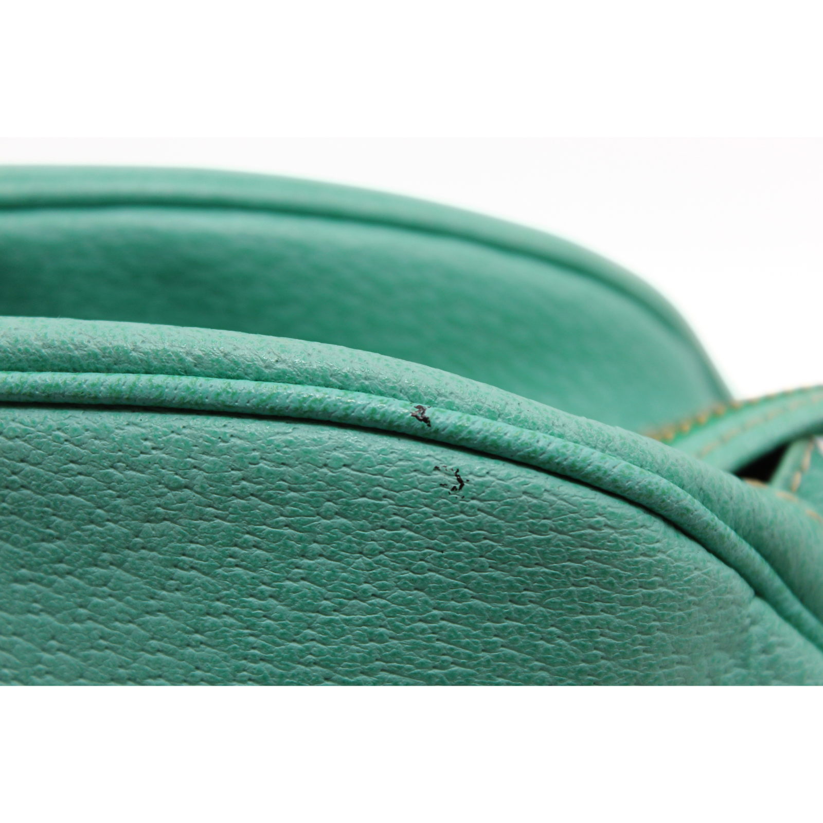 Calf Blue Handbag