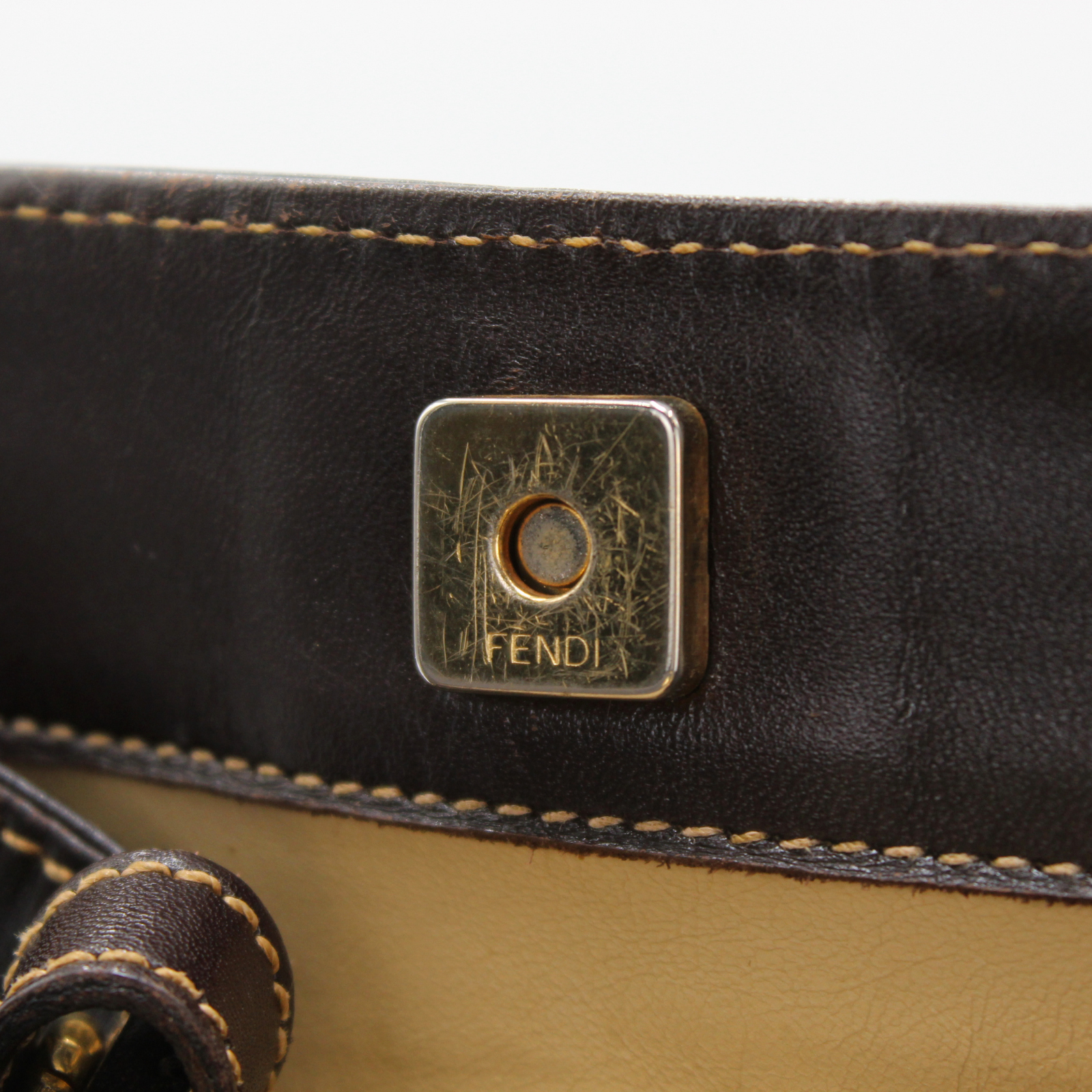 Calf Brown Handbag