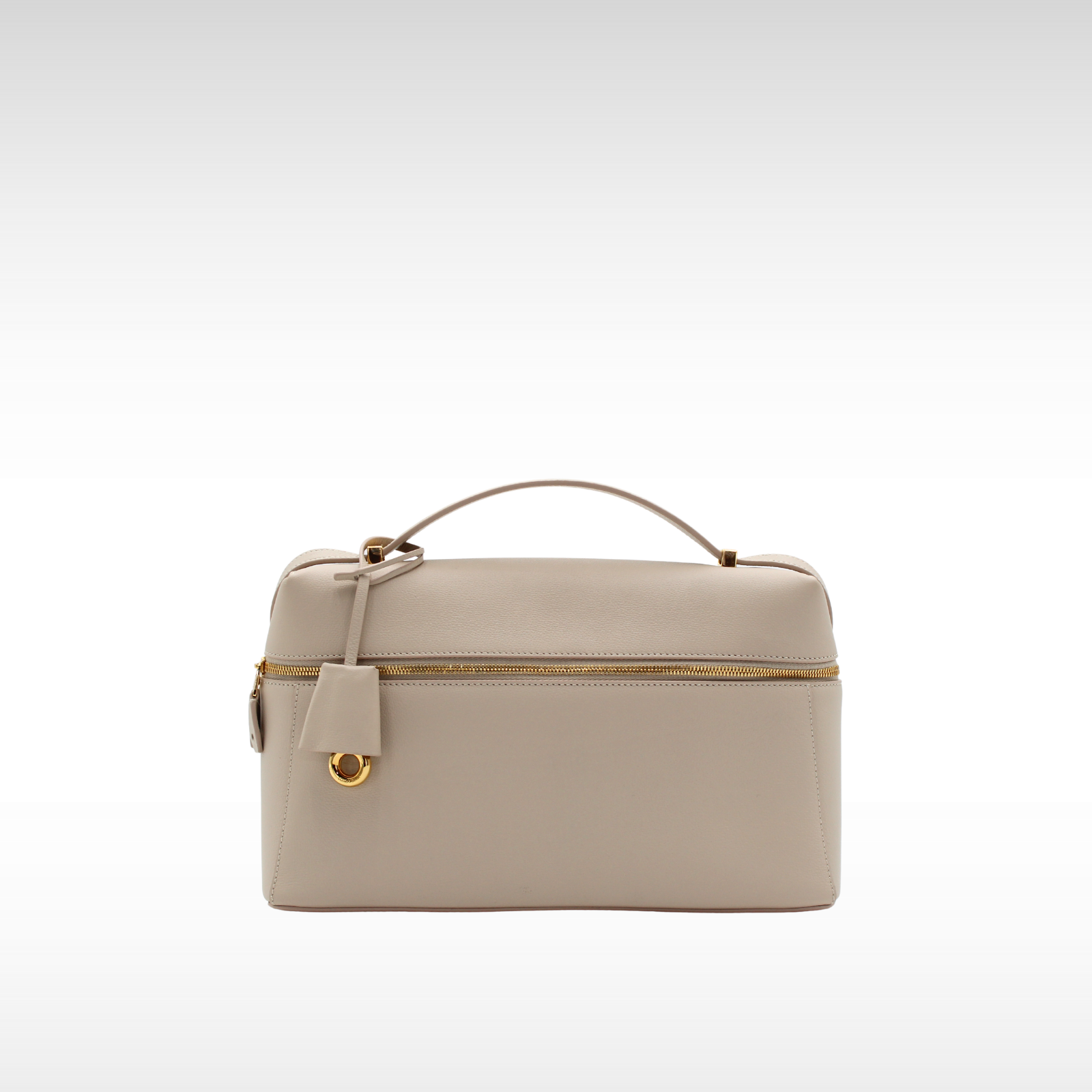Extra Bag L27 Calf Gray Shoulder Bag