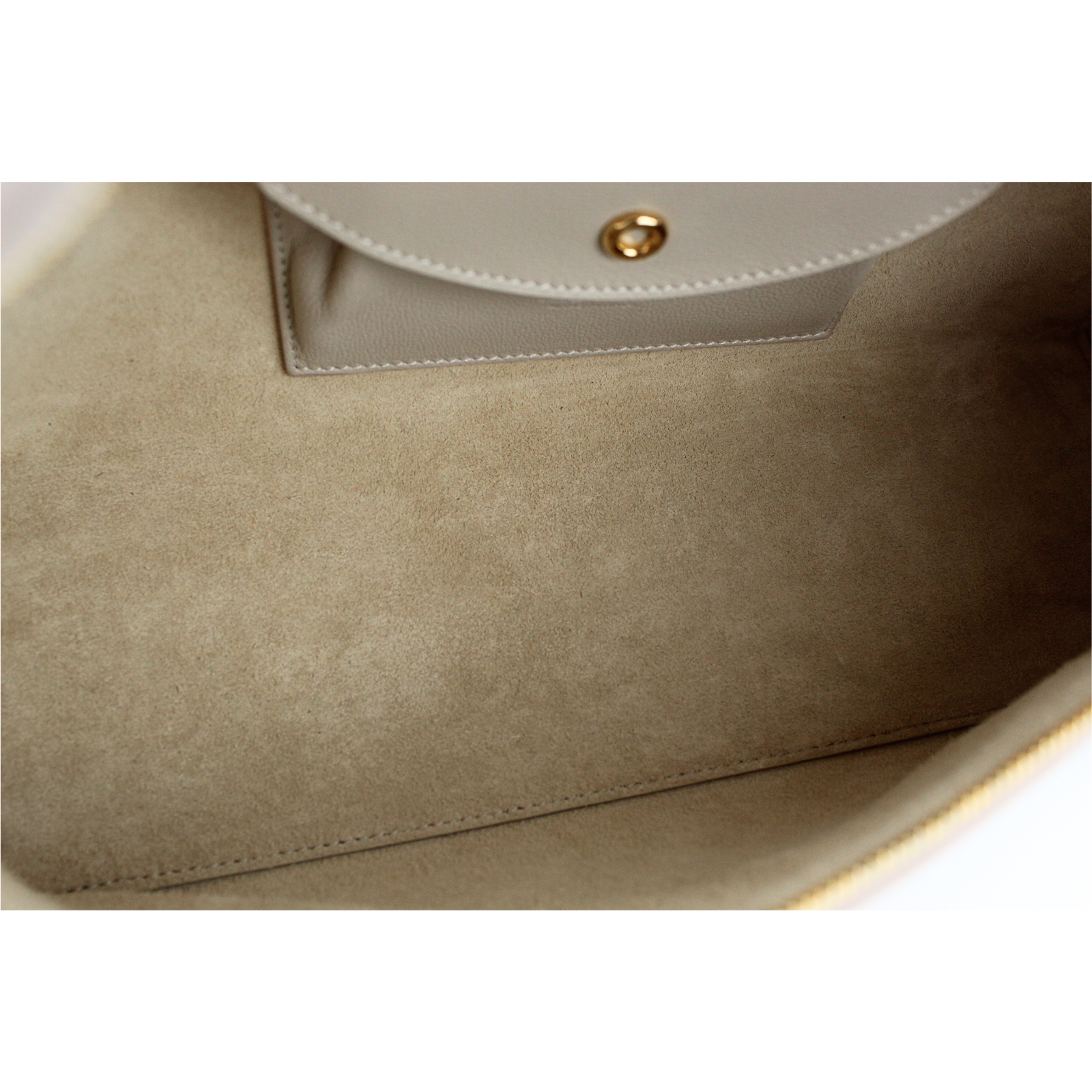 Extra Bag L27 Calf Gray Shoulder Bag