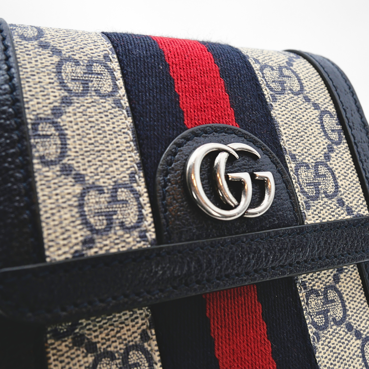 Ophidia GG-Supreme Coated Canvas Crossbody Bag