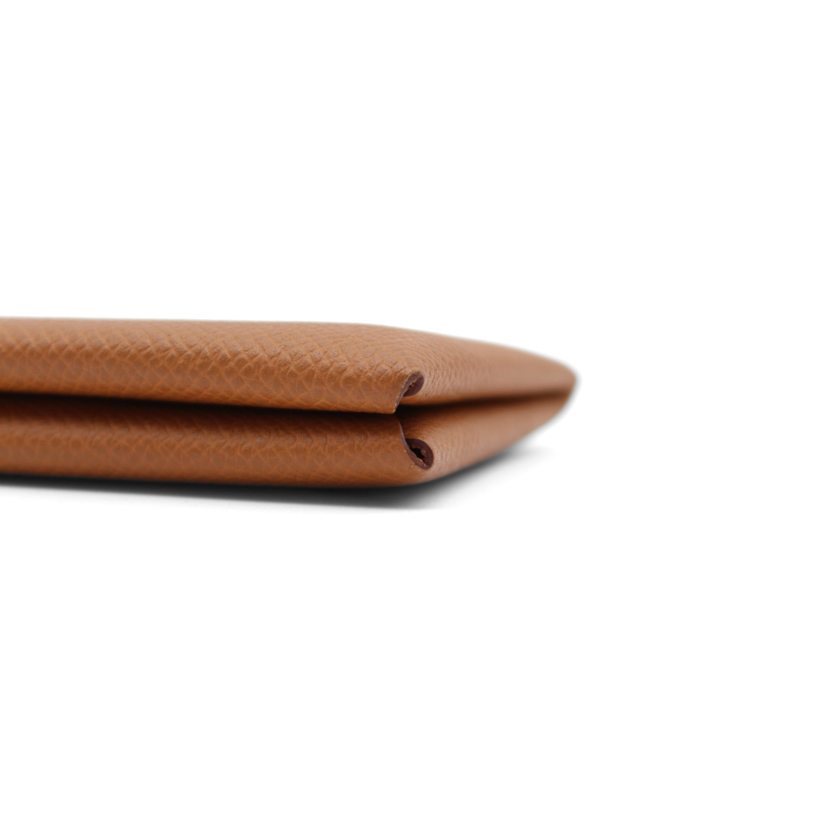 Calvi Epsom Gold Card Case