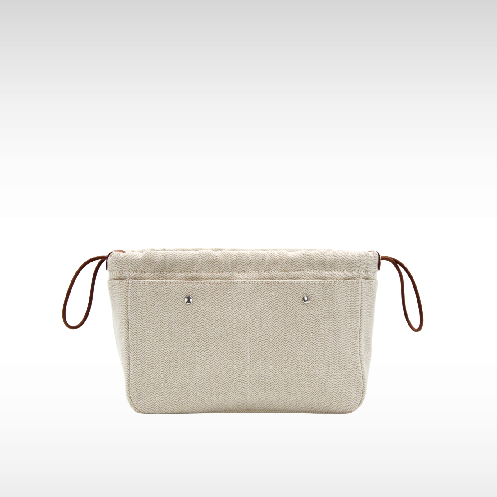 Fourbi 25 Canvas Natural + Fauve Pouch