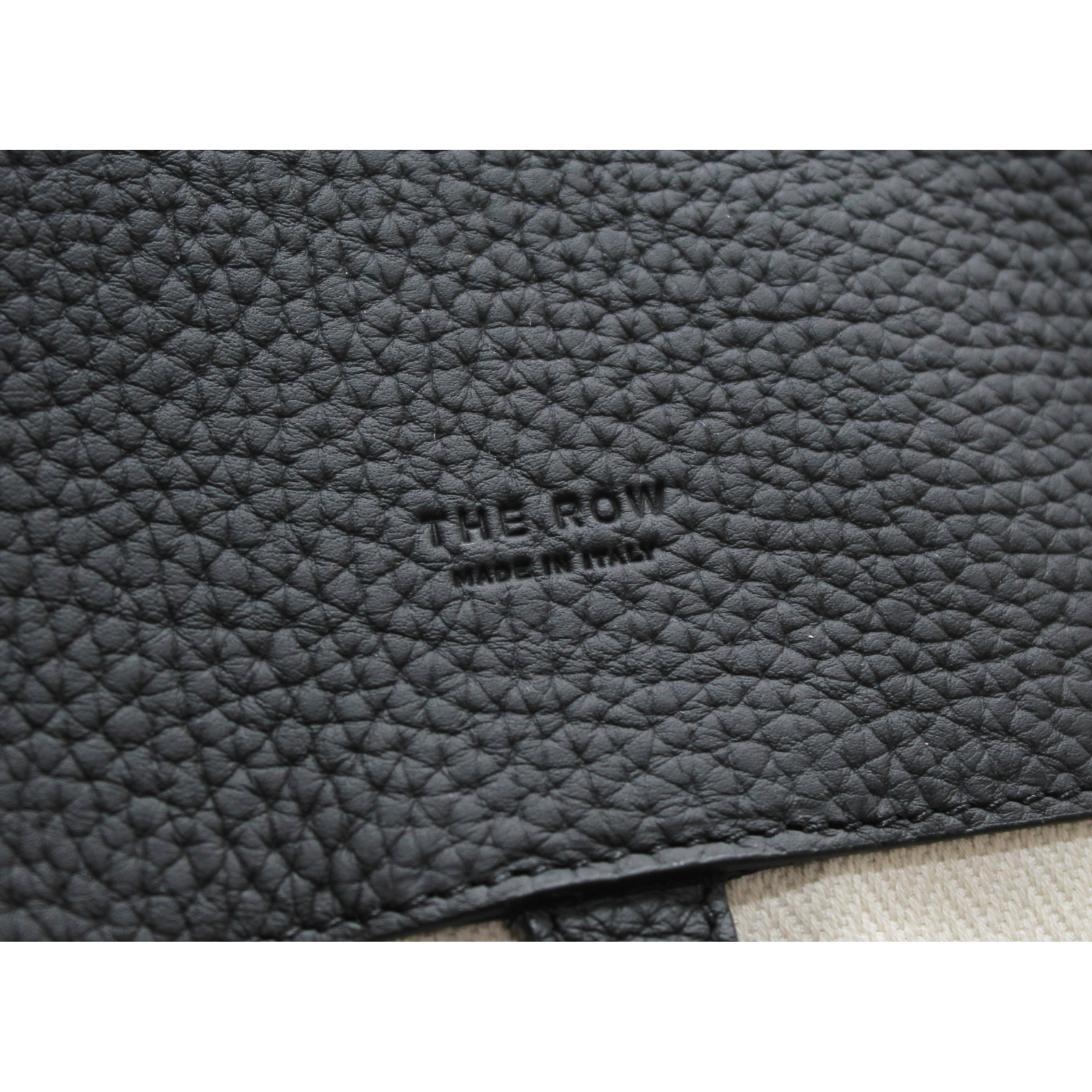 Marlo 17 Calf Black Tote Bag