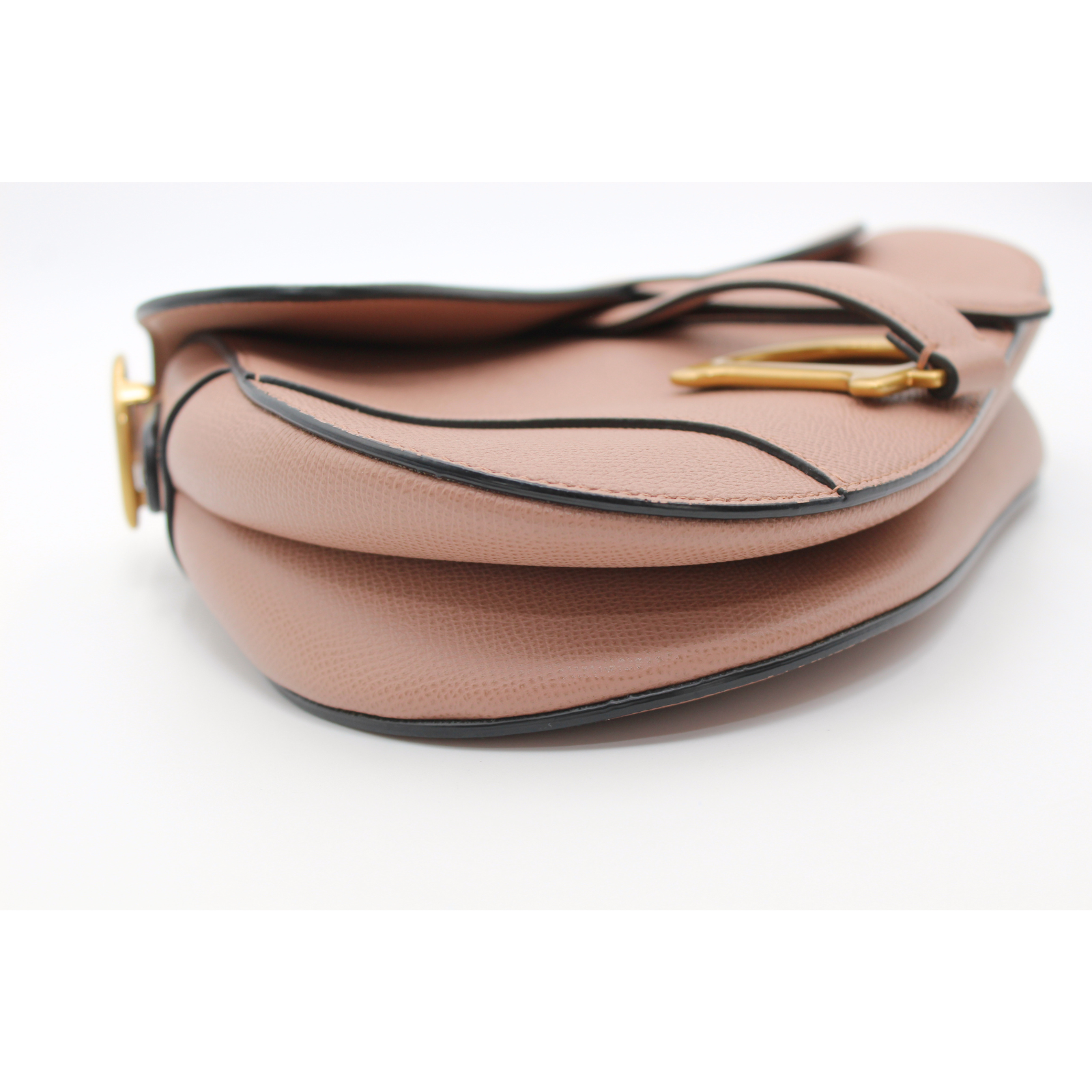 Saddle Calf Pink Shoulder Bag