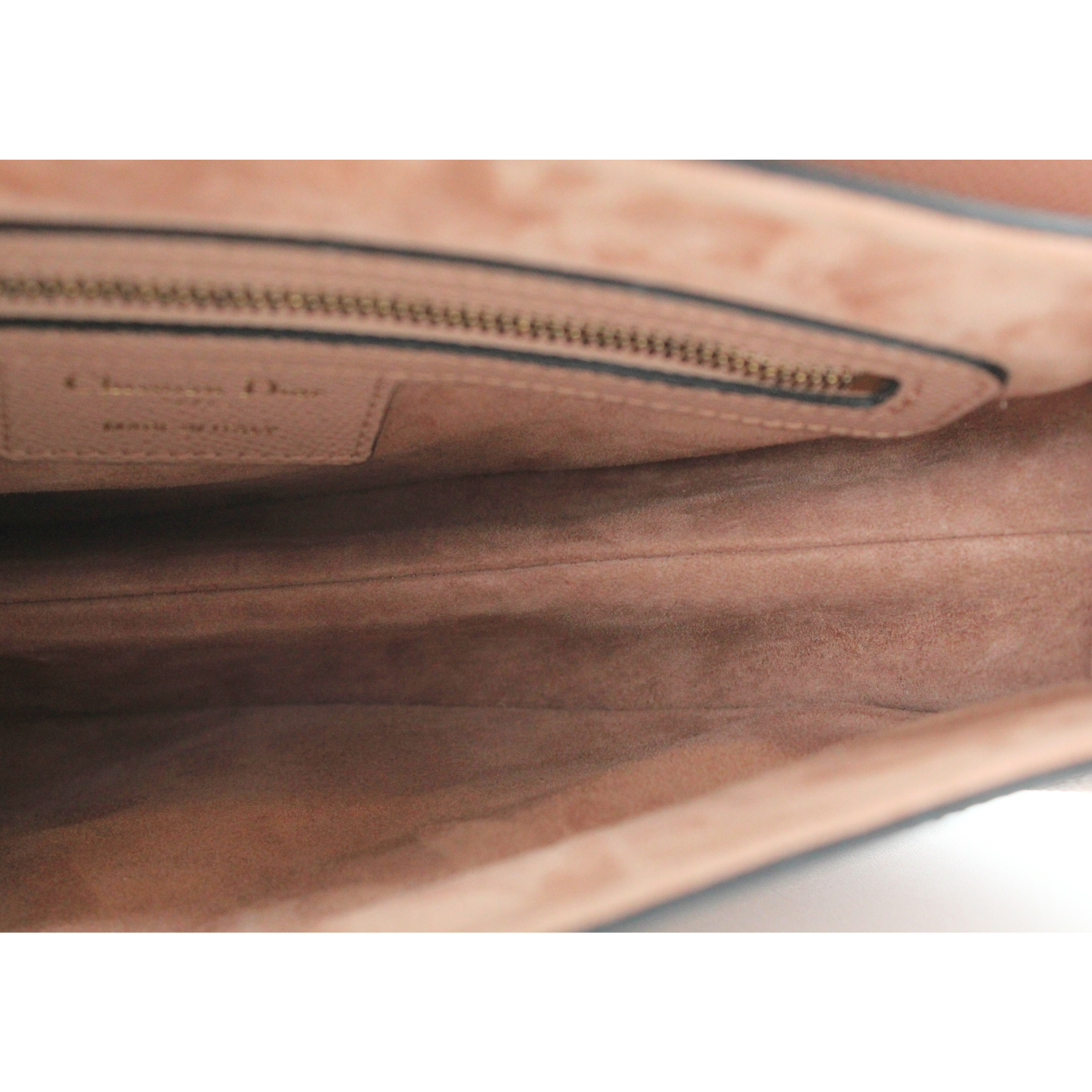 Saddle Calf Pink Shoulder Bag