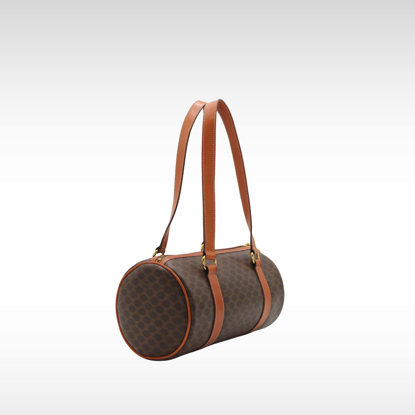 Macadam Coated Canvas Handbag
