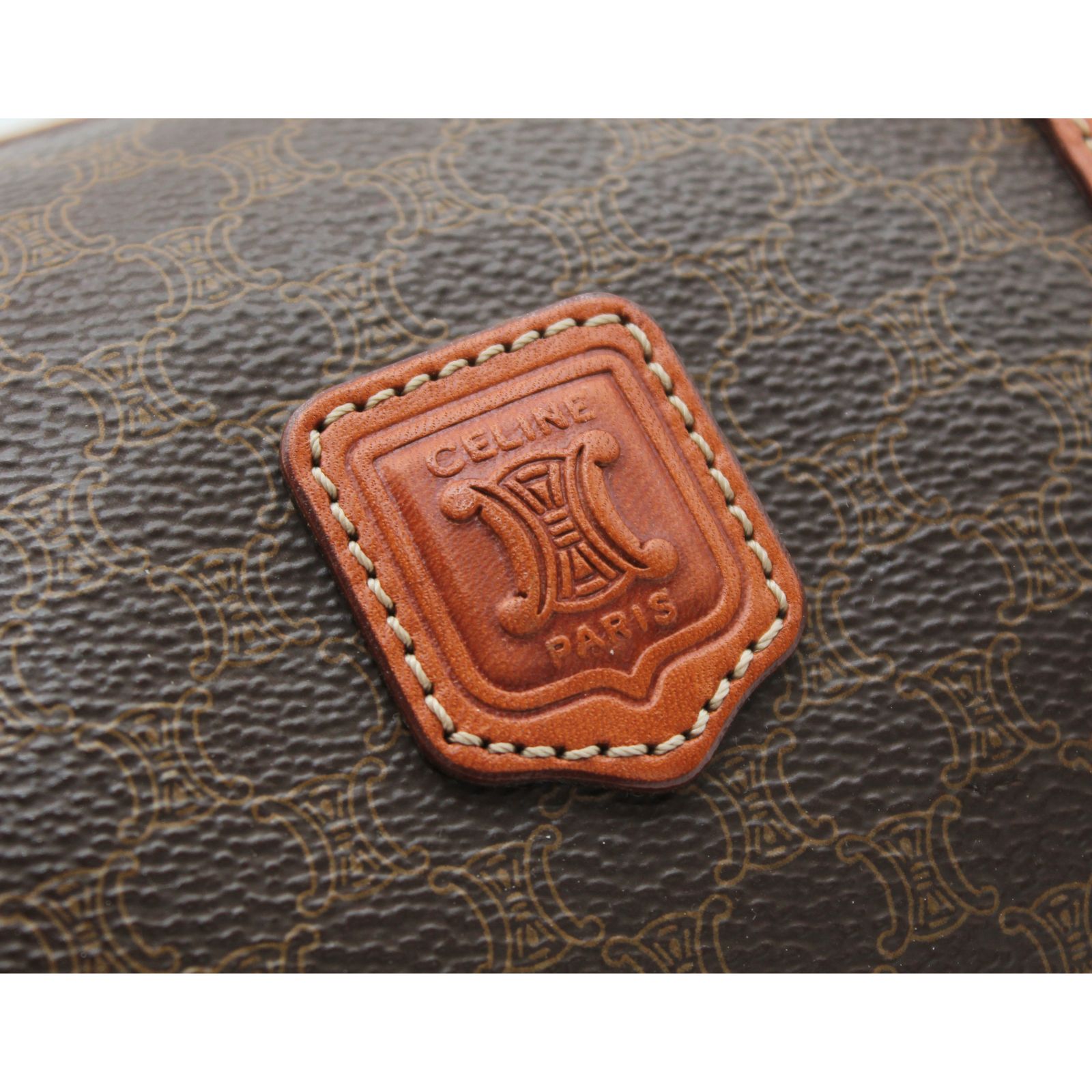 Macadam Coated Canvas Handbag