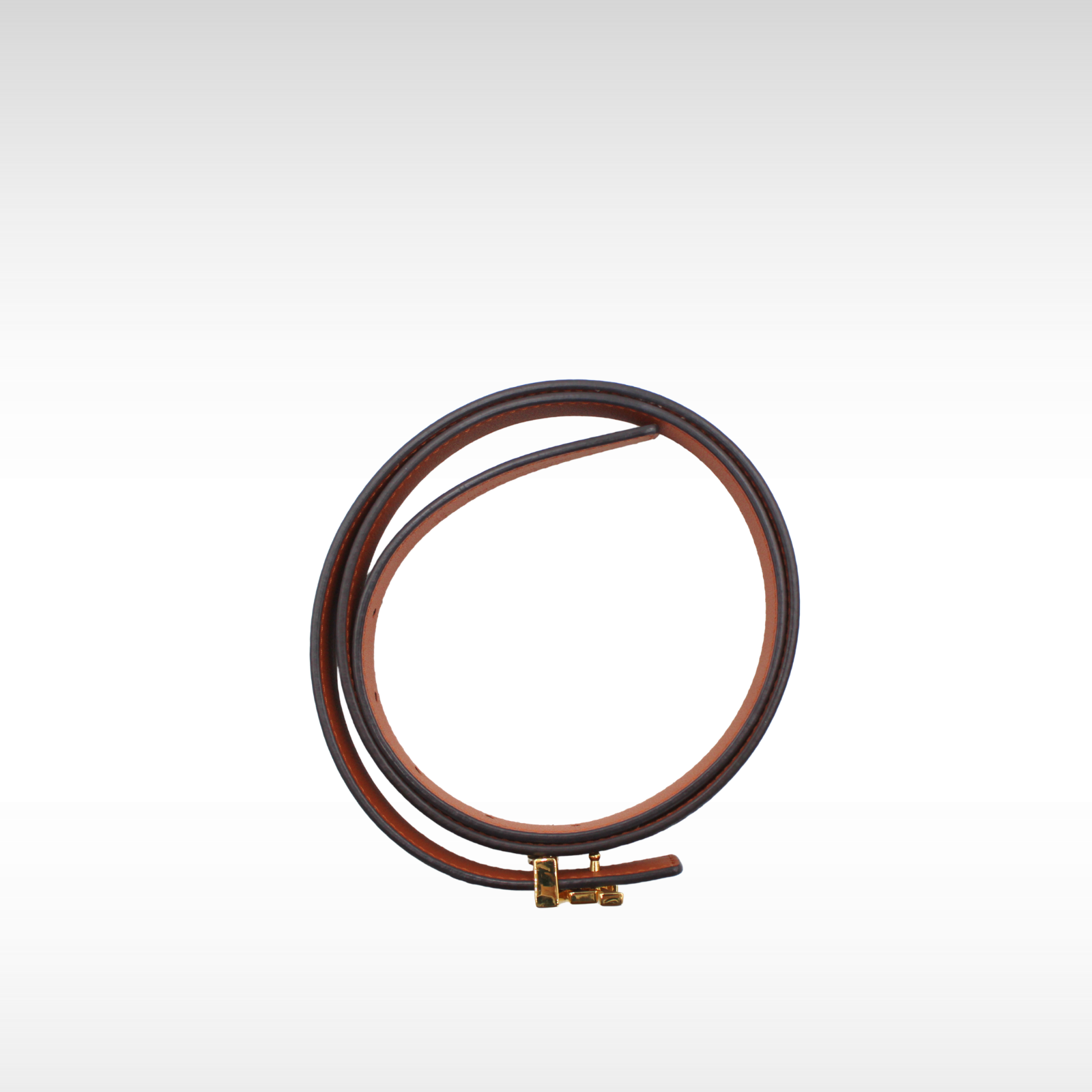 LV Iconic 34/85 Monogram Reverse Coated Canvas Belt