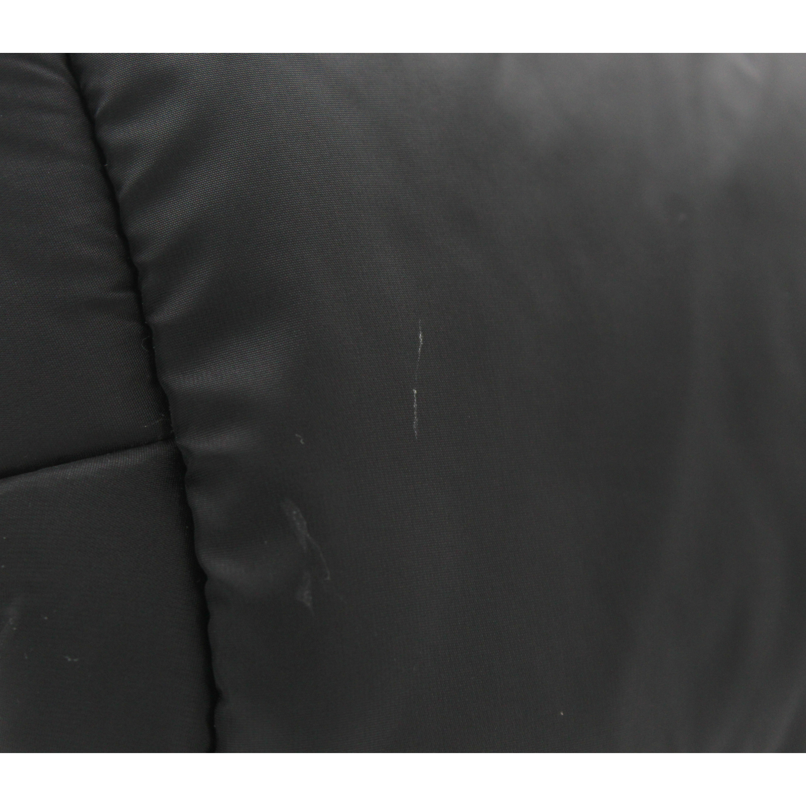 Puffer Nylon Black Shoulder Bag