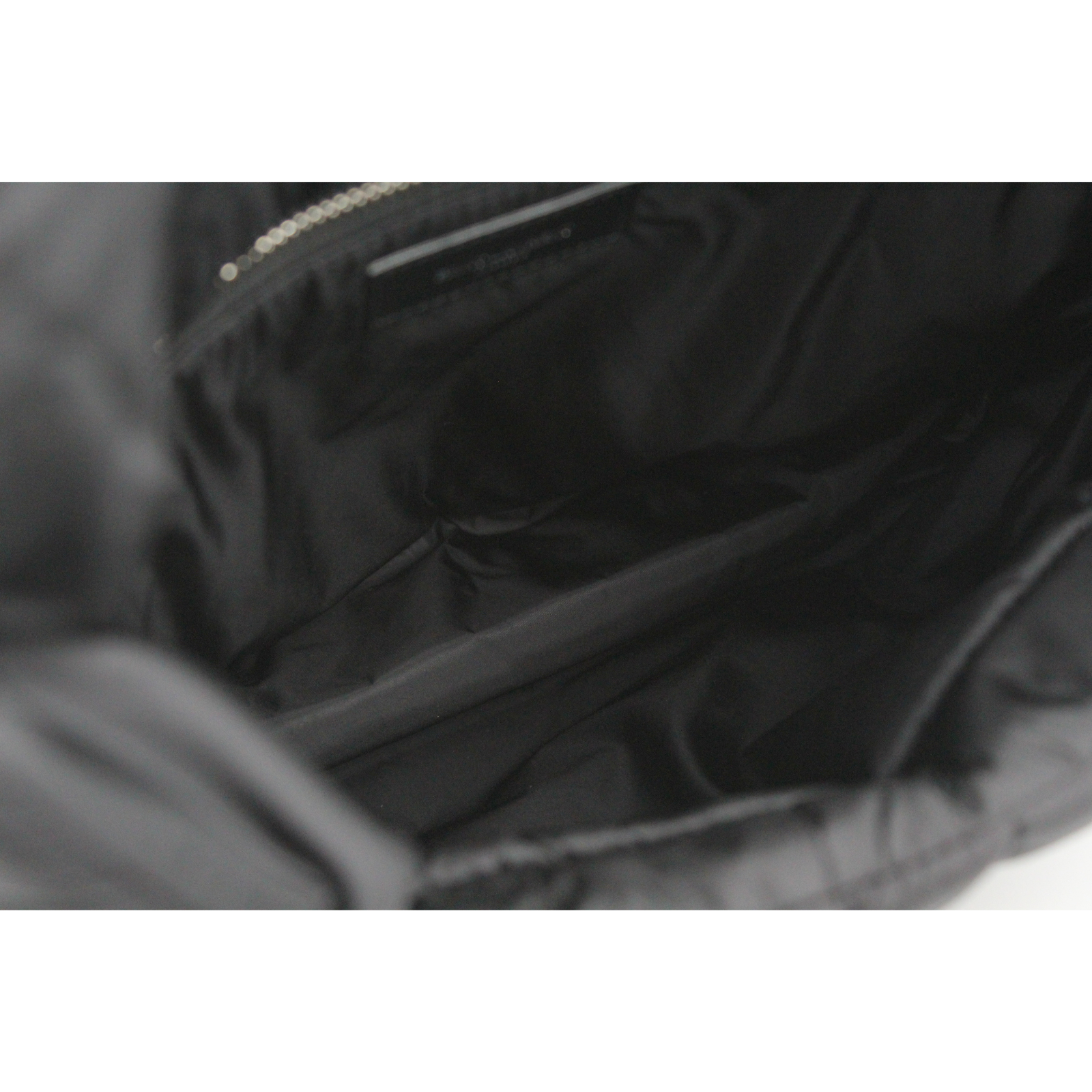 Puffer Nylon Black Shoulder Bag