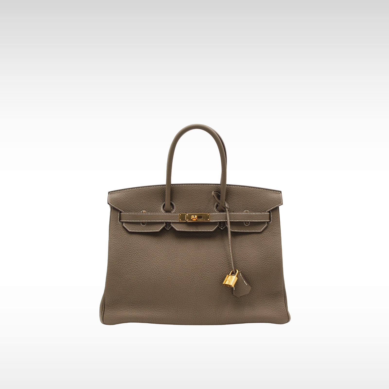 Birkin 35 Taurillon Clemence Etoupe