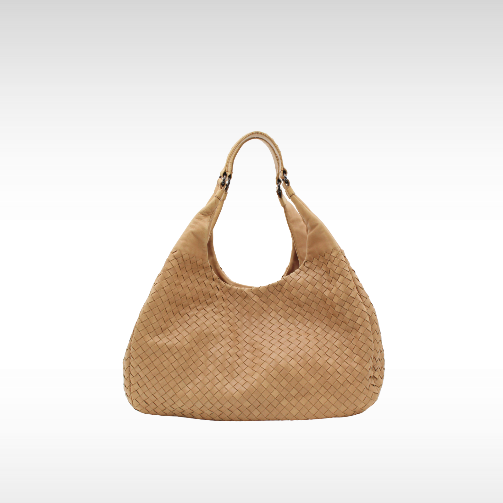Campana Lamb Beige Shoulder Bag