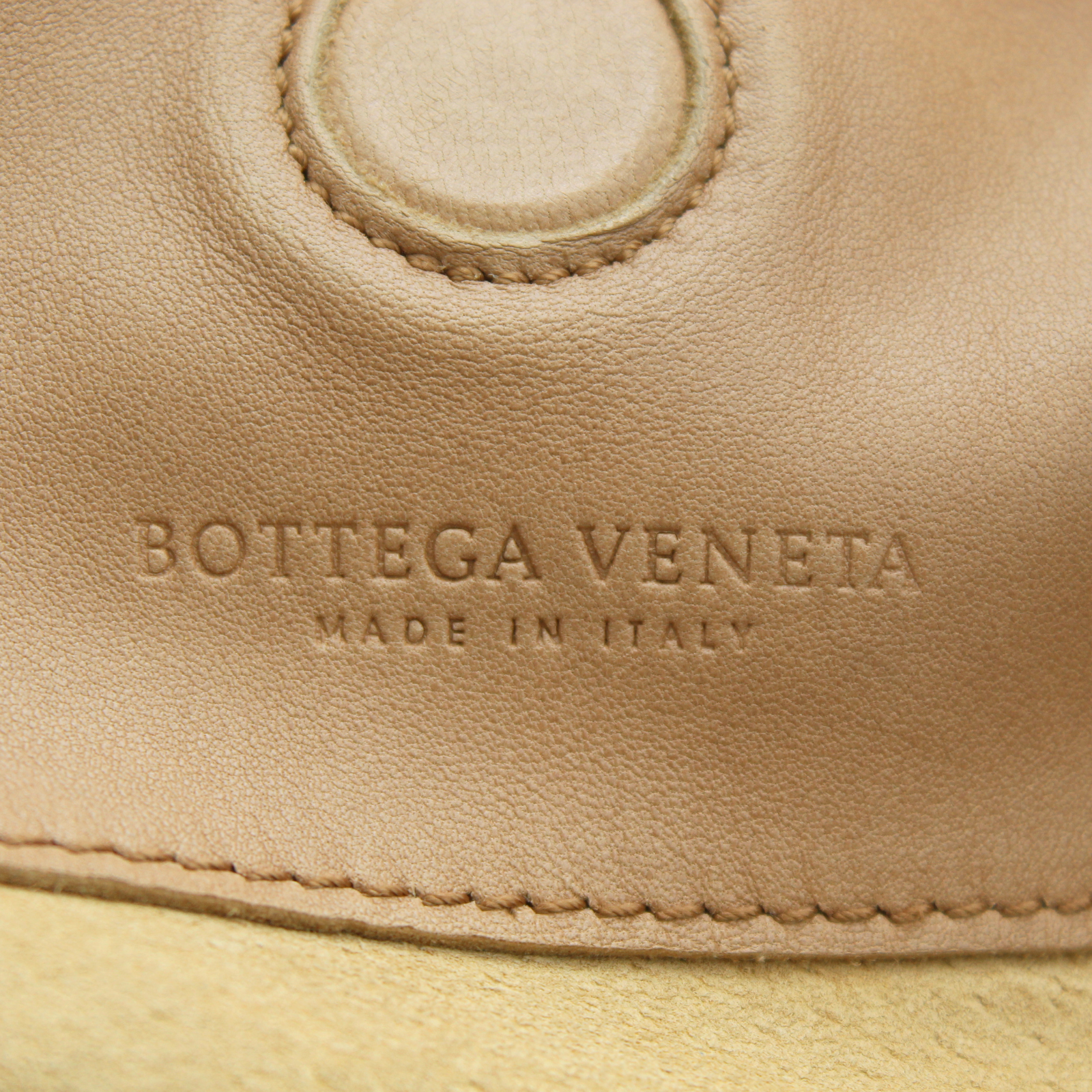 Campana Lamb Beige Shoulder Bag
