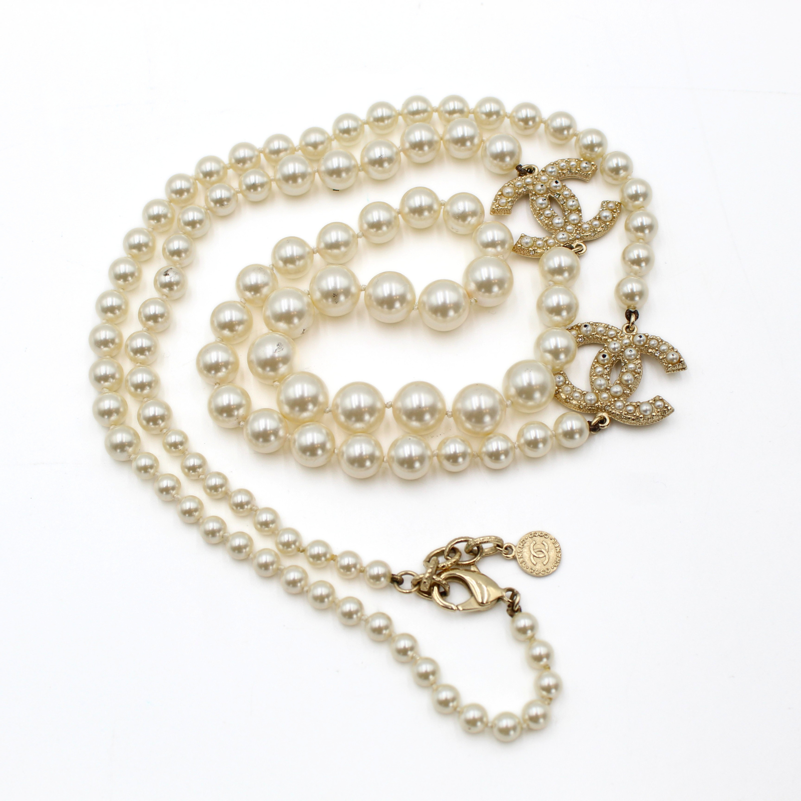 Metal White Necklace