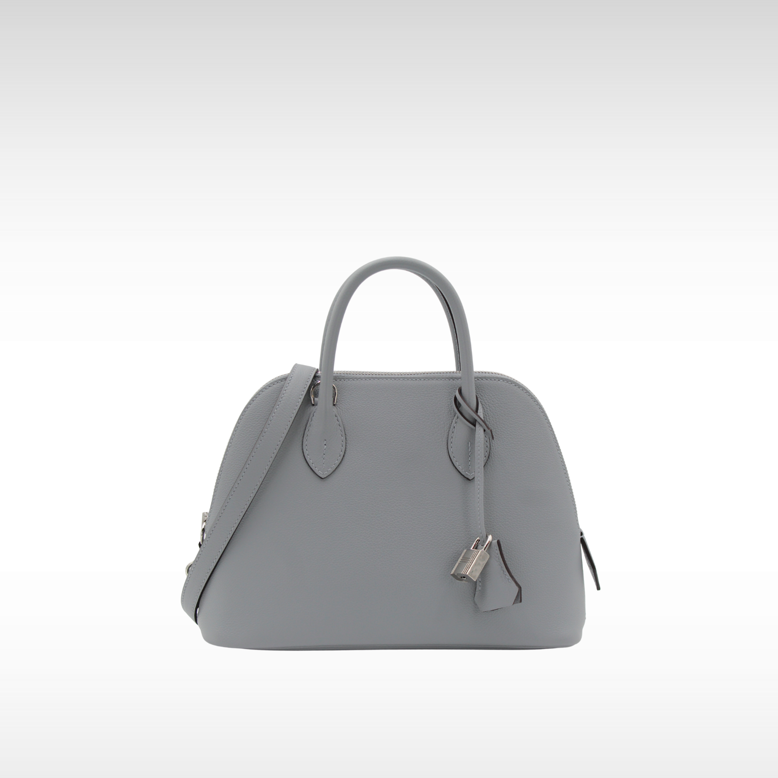 Bolide 1923 25 Evercolor Gris Pantin Handbag